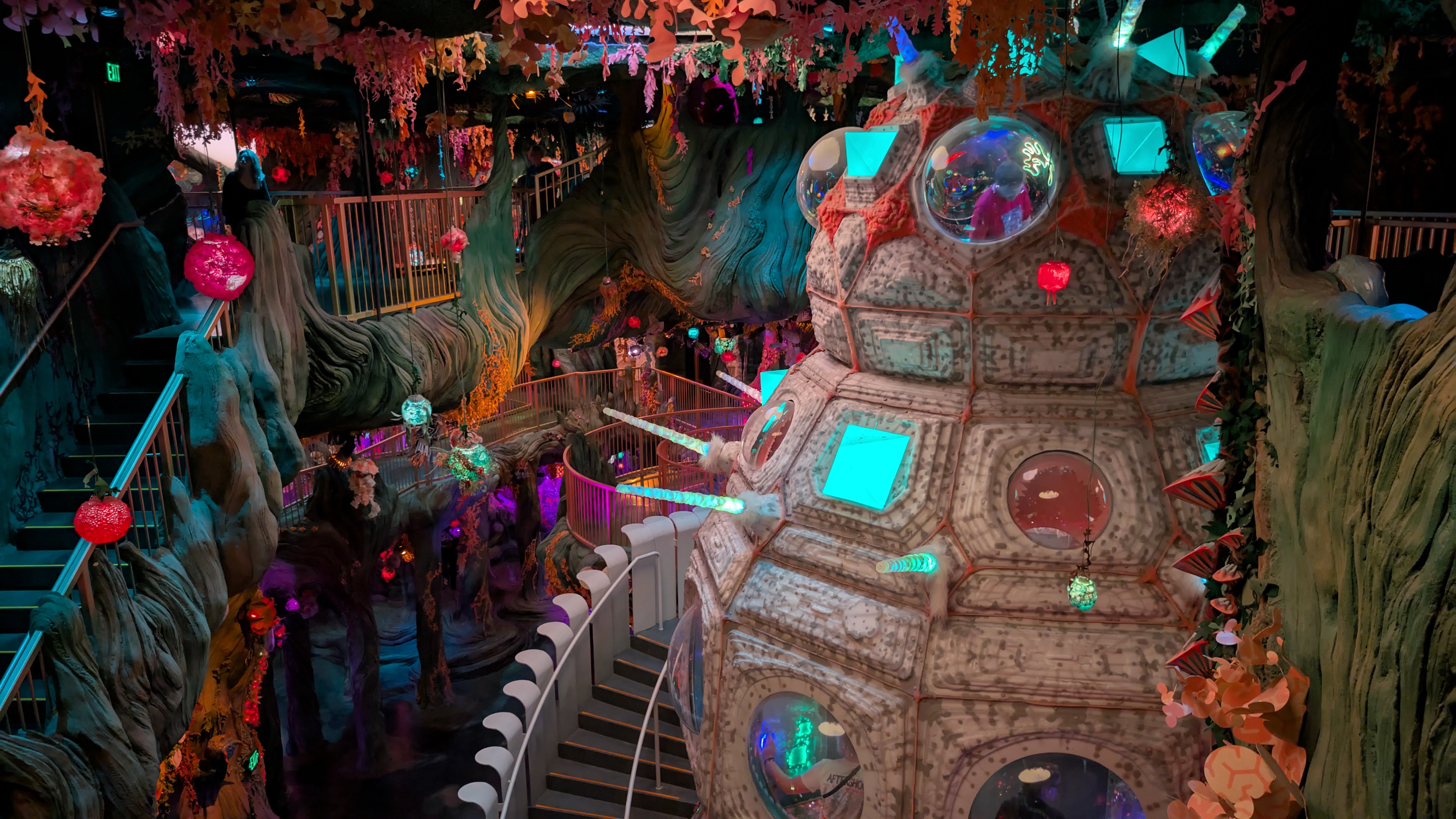 Meow Wolf Denver Convergence Station Numina alien forest