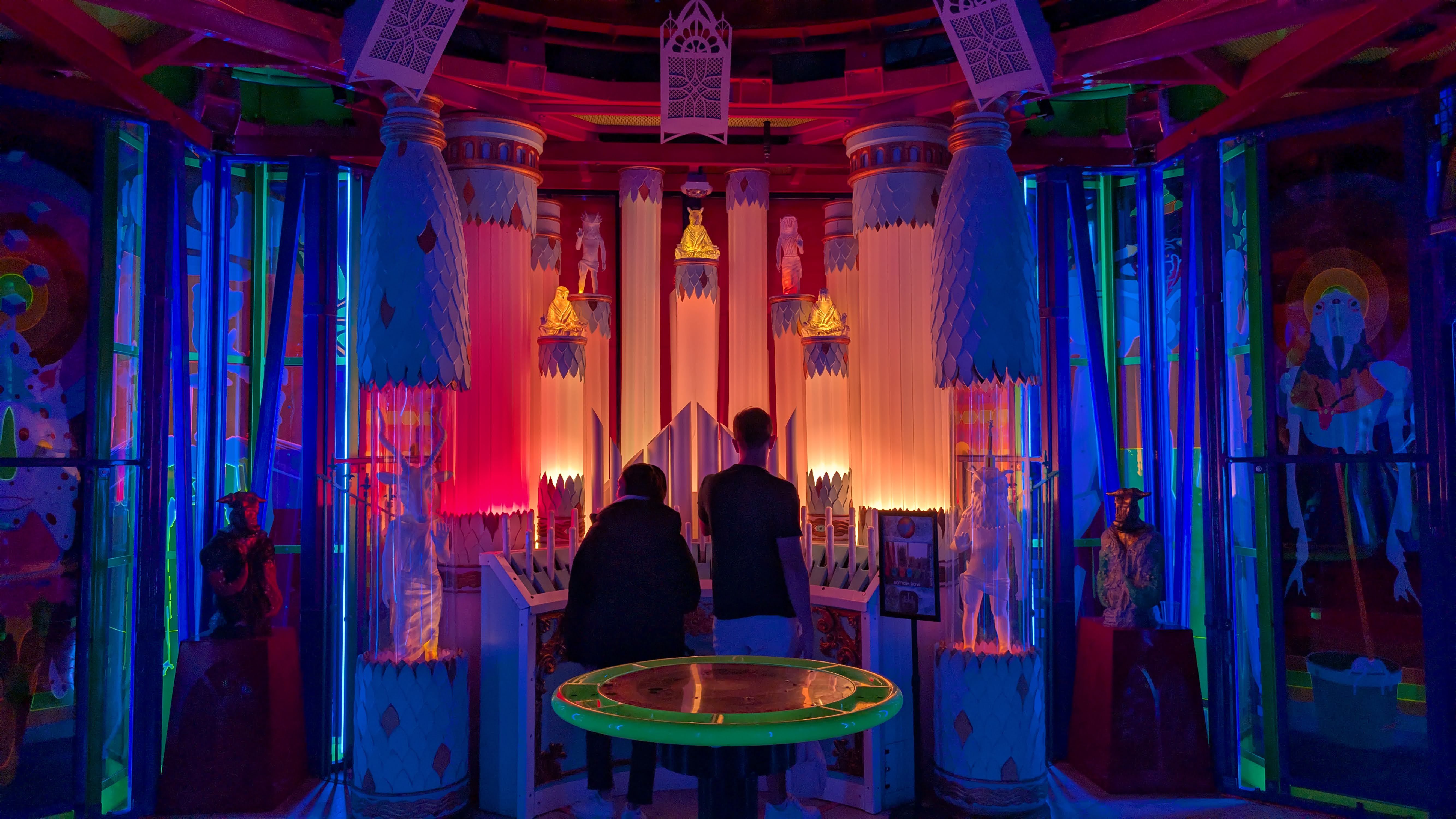 Meow Wolf Denver Convergence Station interactive organ