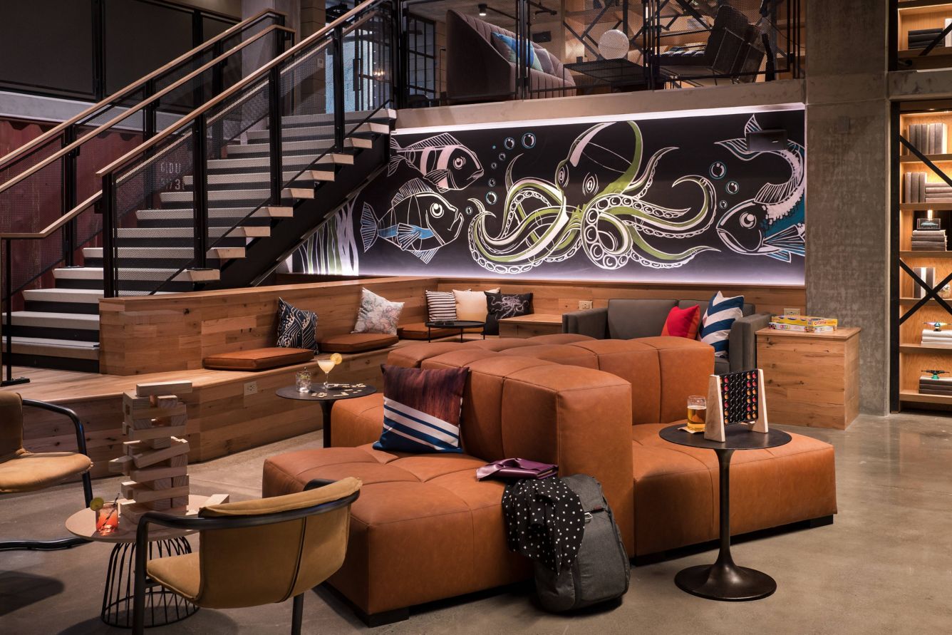 Moxy Dublin Docklands Lobby Moxy Dublin Docklands Lobby