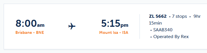 Rex Milk Run flight search Rex Milk Run flight search