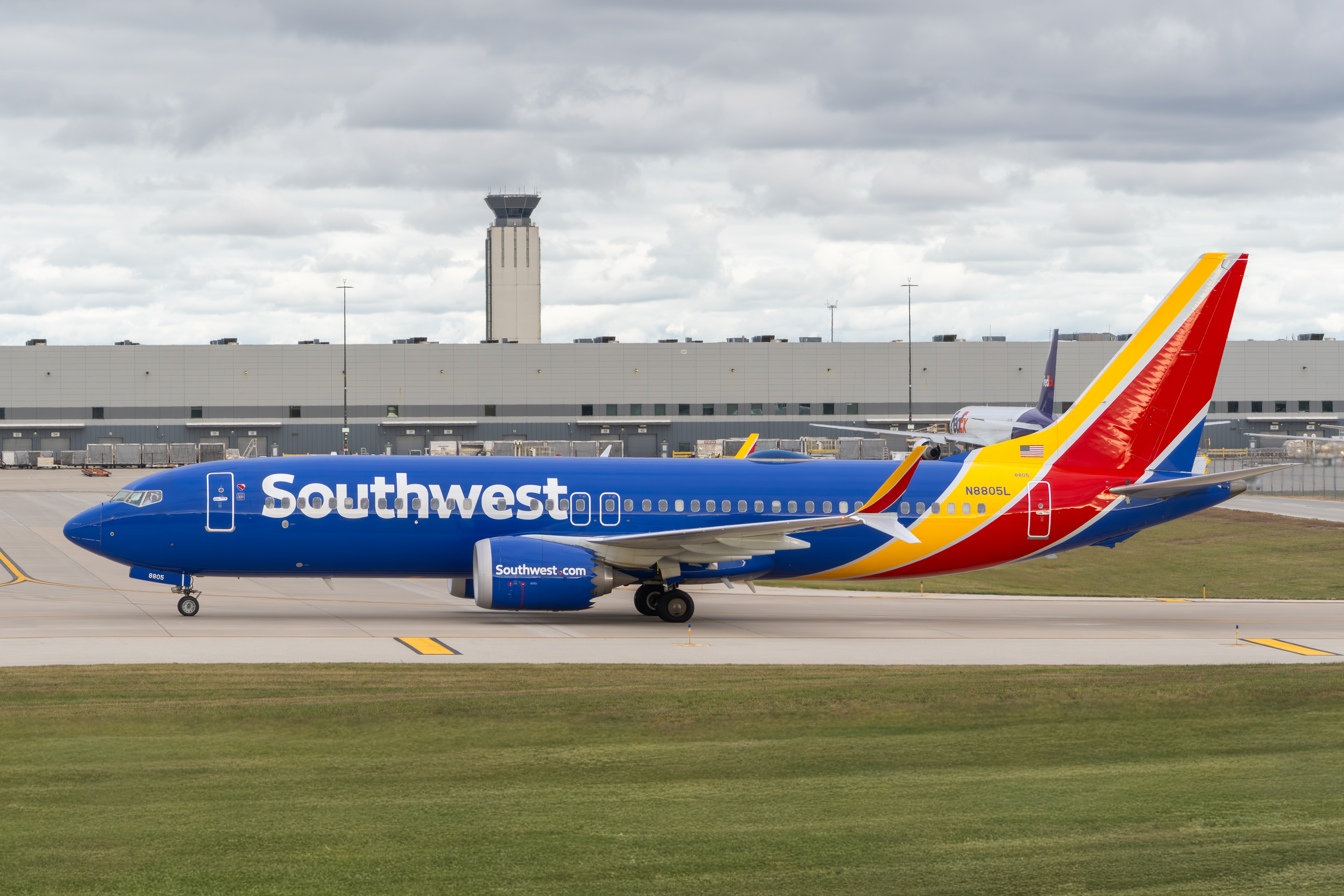 Southwest Airlines Boeing 737 Max 8 ORD Southwest Airlines Boeing 737 Max 8 ORD