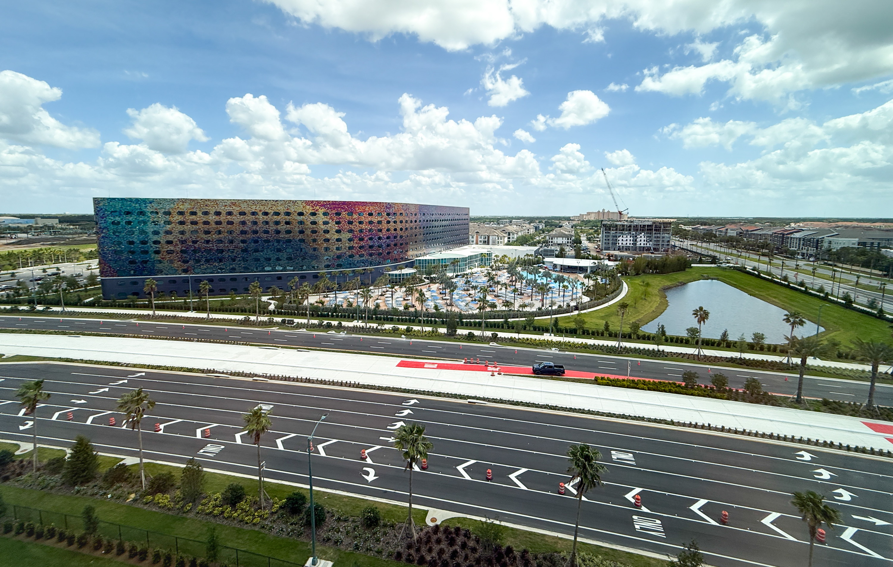 Universal Stella Nova view from Terra Luna Hotel Epic Universe Image Credit Chris Hassan Universal Stella Nova view from Terra Luna Hotel Epic Universe Image Credit Chris Hassan