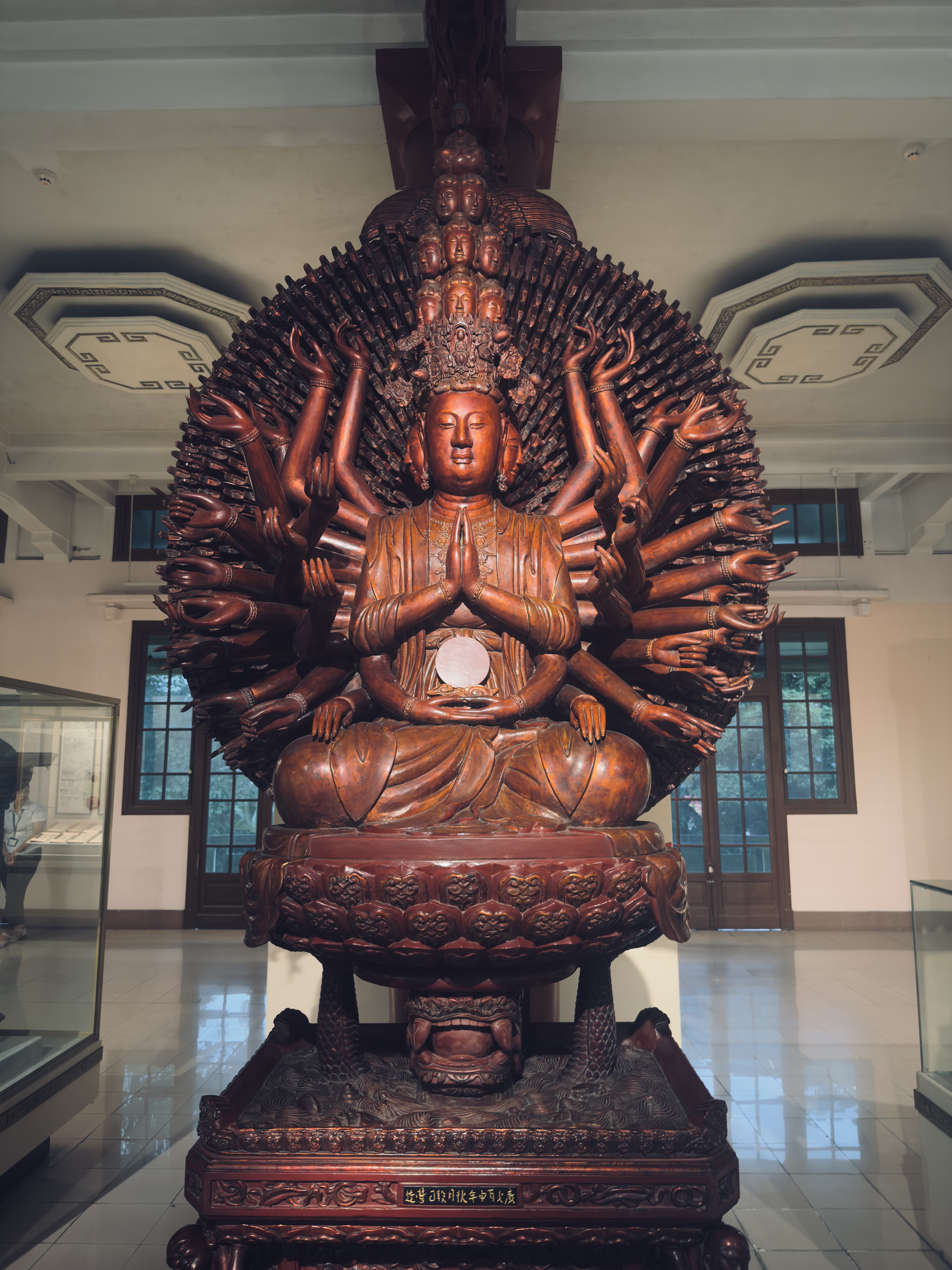 Vietnam National Museum of History statue