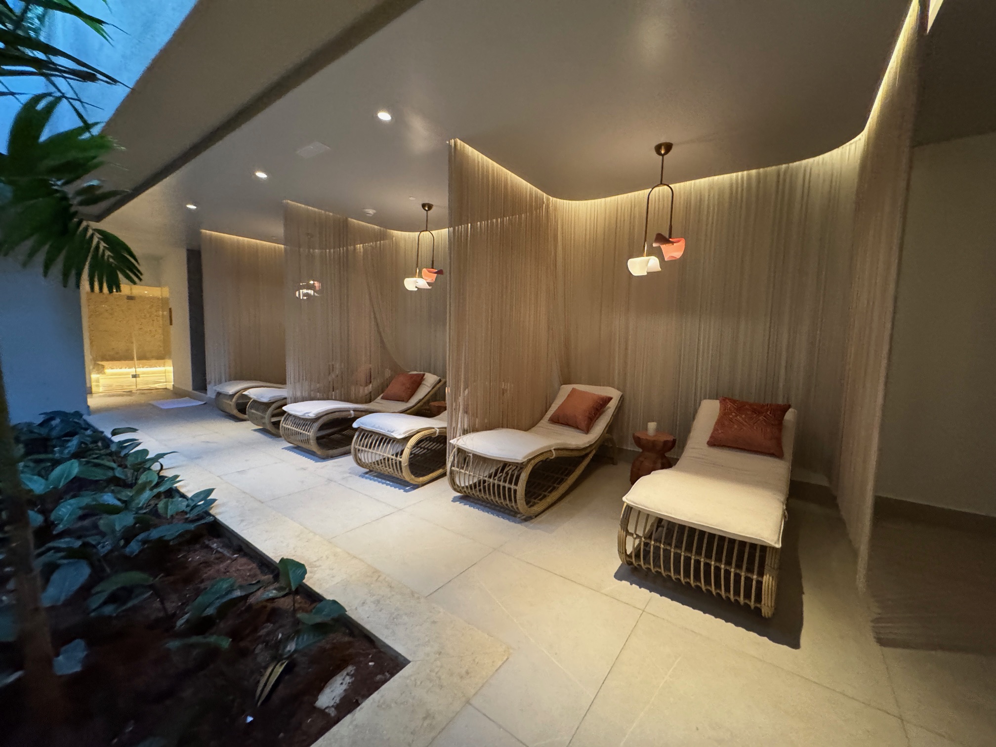 W Punta Cana Spa Seating W Punta Cana Spa Seating