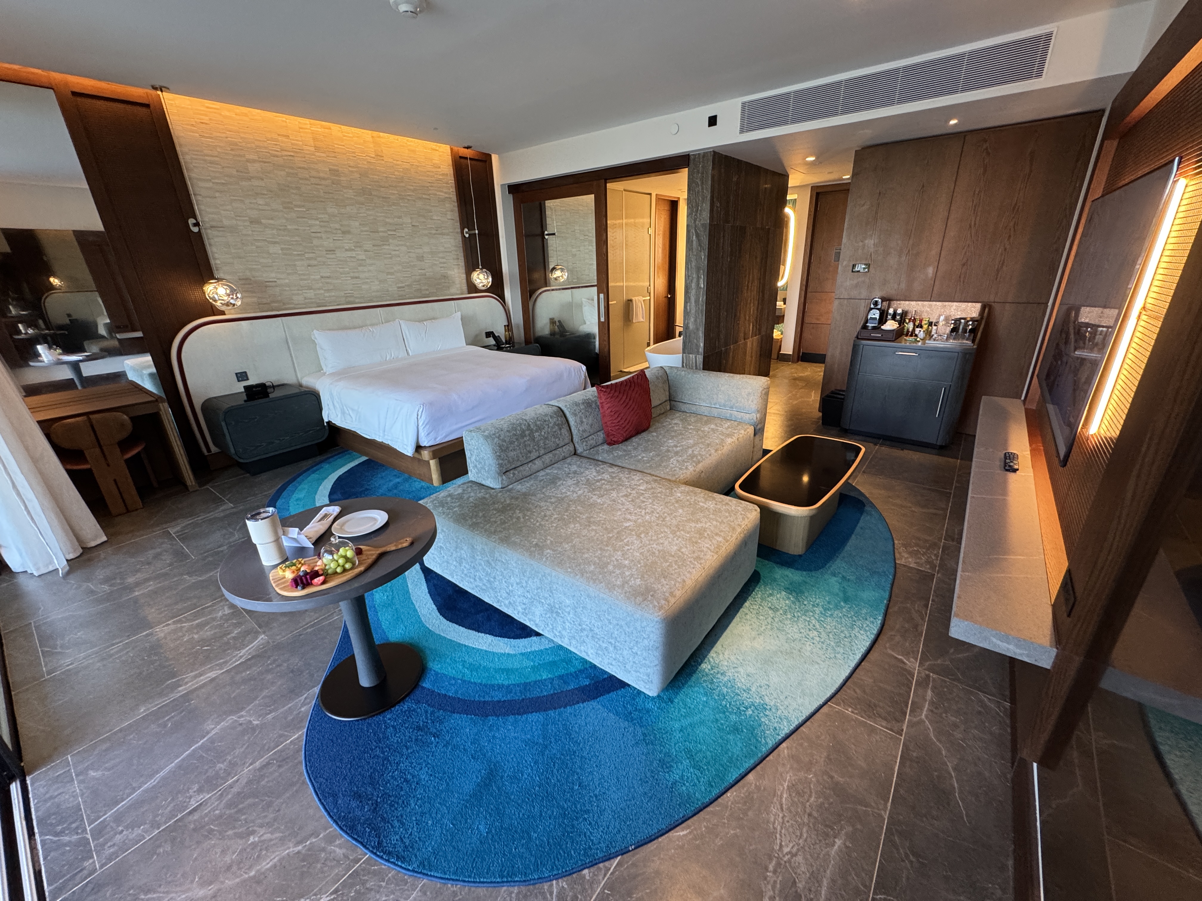 W Punta Cana bedroom angle W Punta Cana bedroom angle