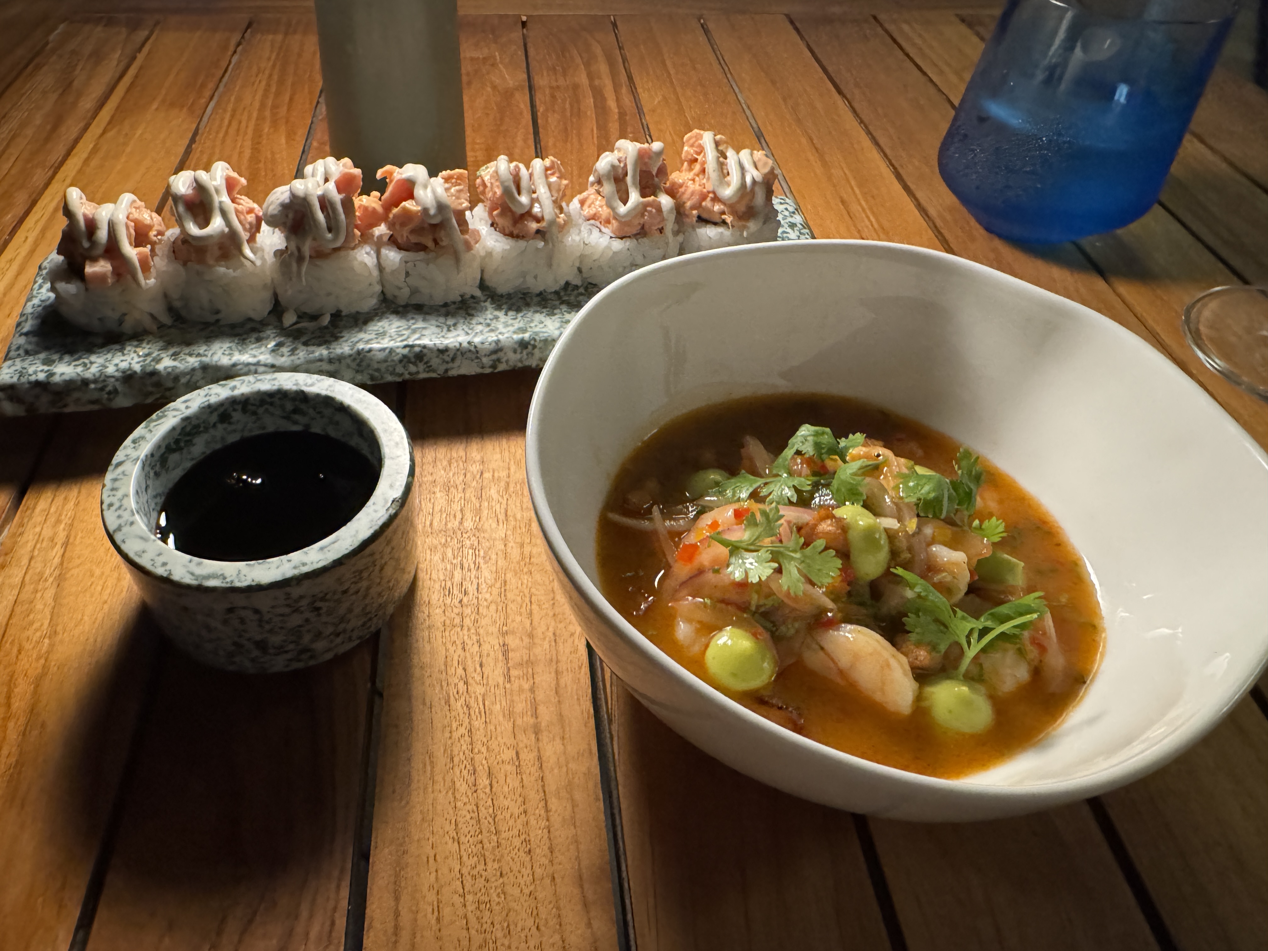 W Punta Cana sushi dinner W Punta Cana sushi dinner