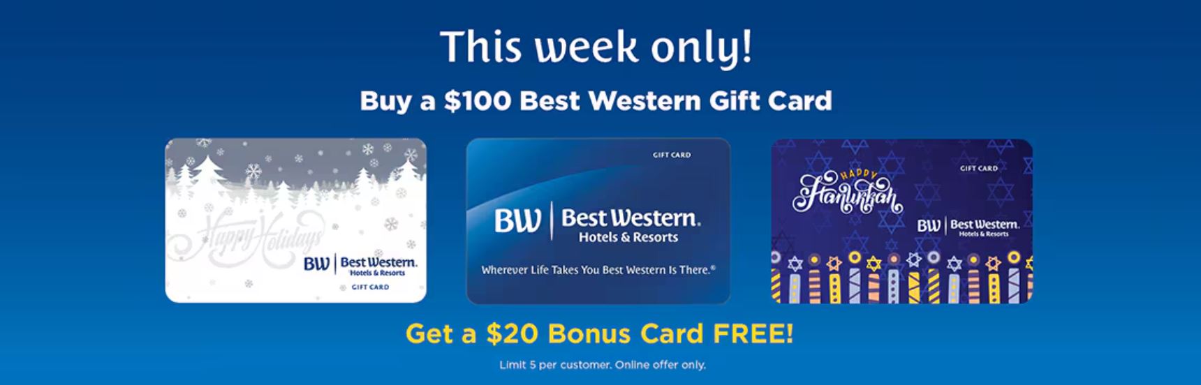 Best Western Gift Card Promo Best Western Gift Card Promo