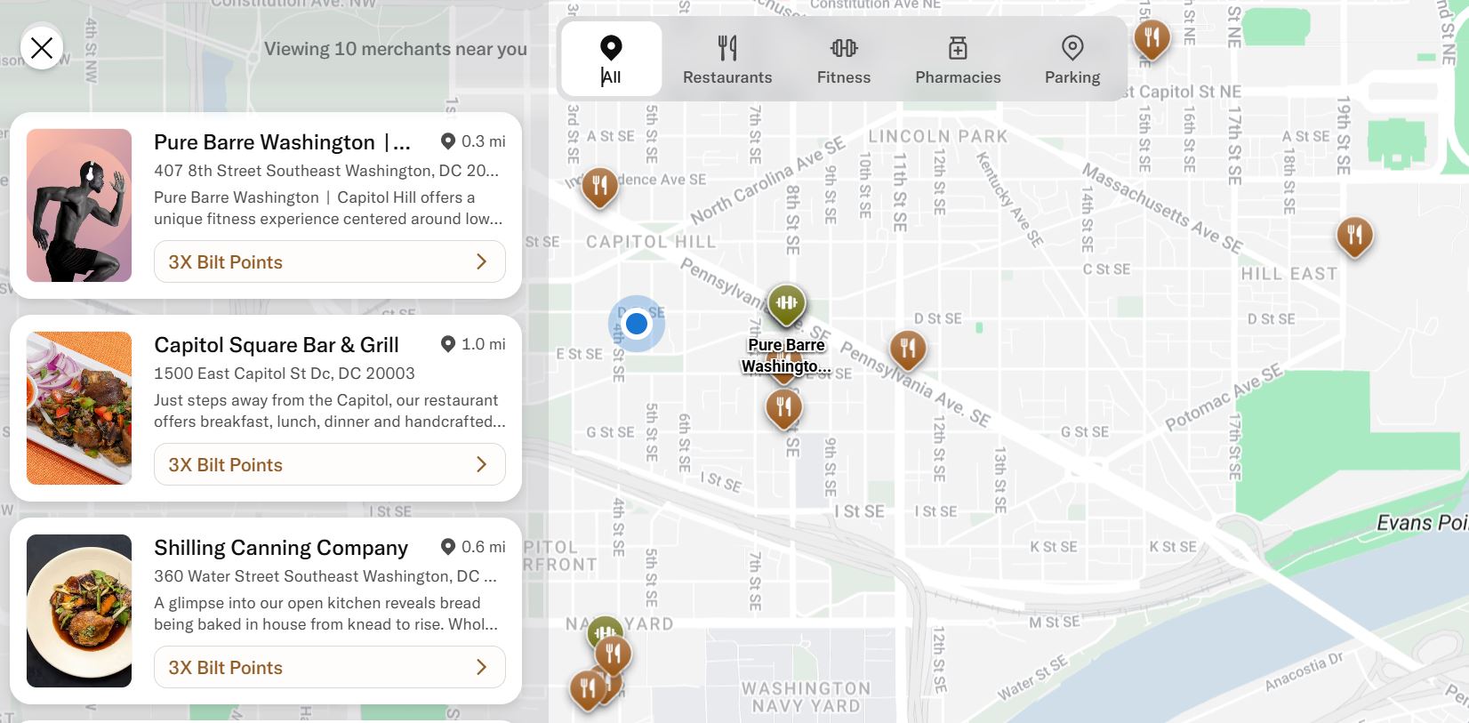 Bilt Neighborhood Rewards