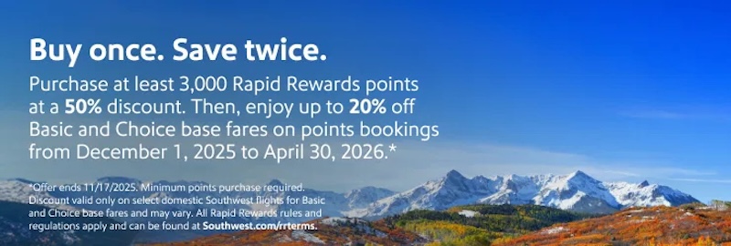 Buy Southwest points future discount November 2025 Buy Southwest points future discount November 2025