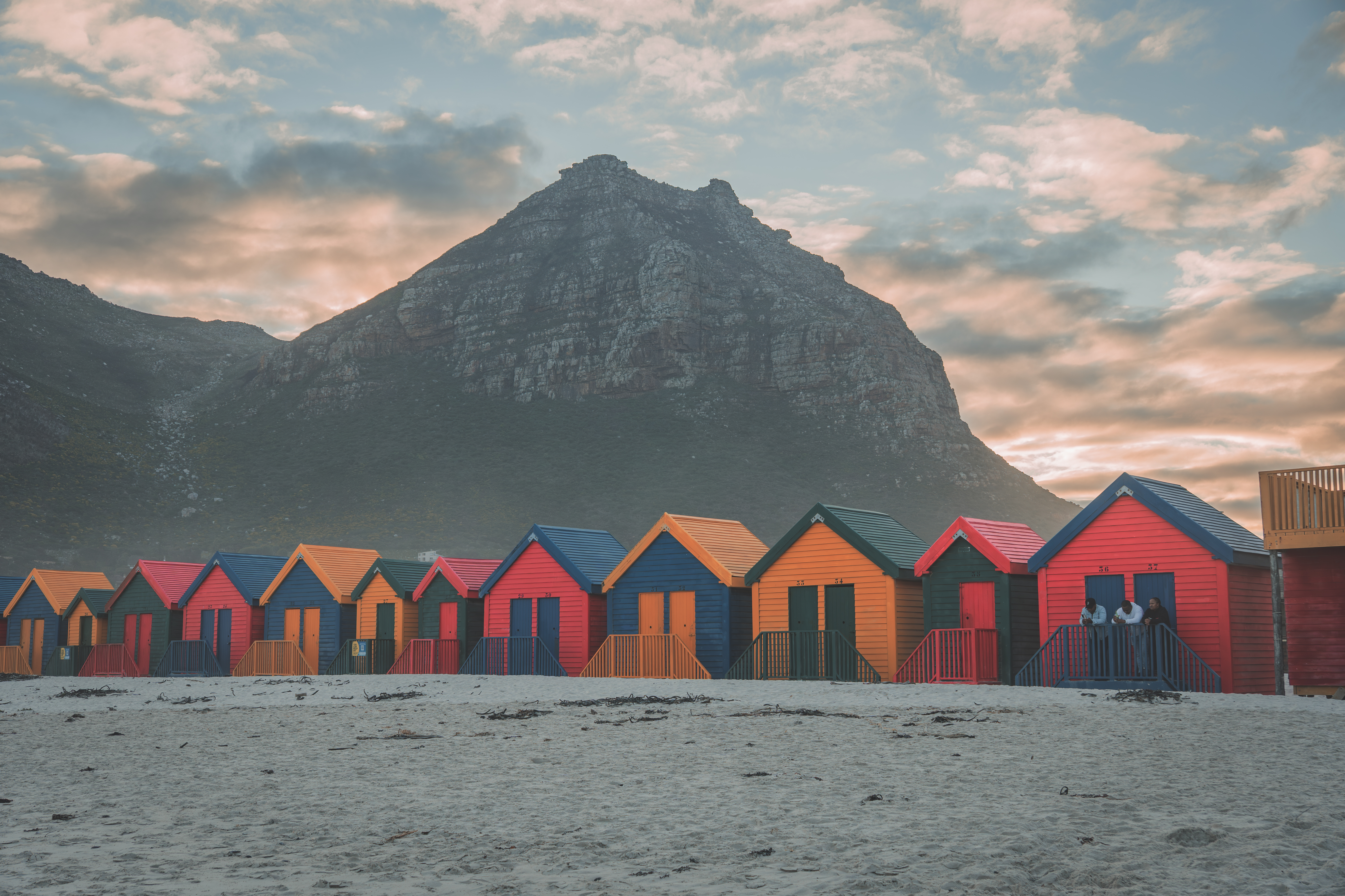 Cape Town South Africa Muizenburg Beach