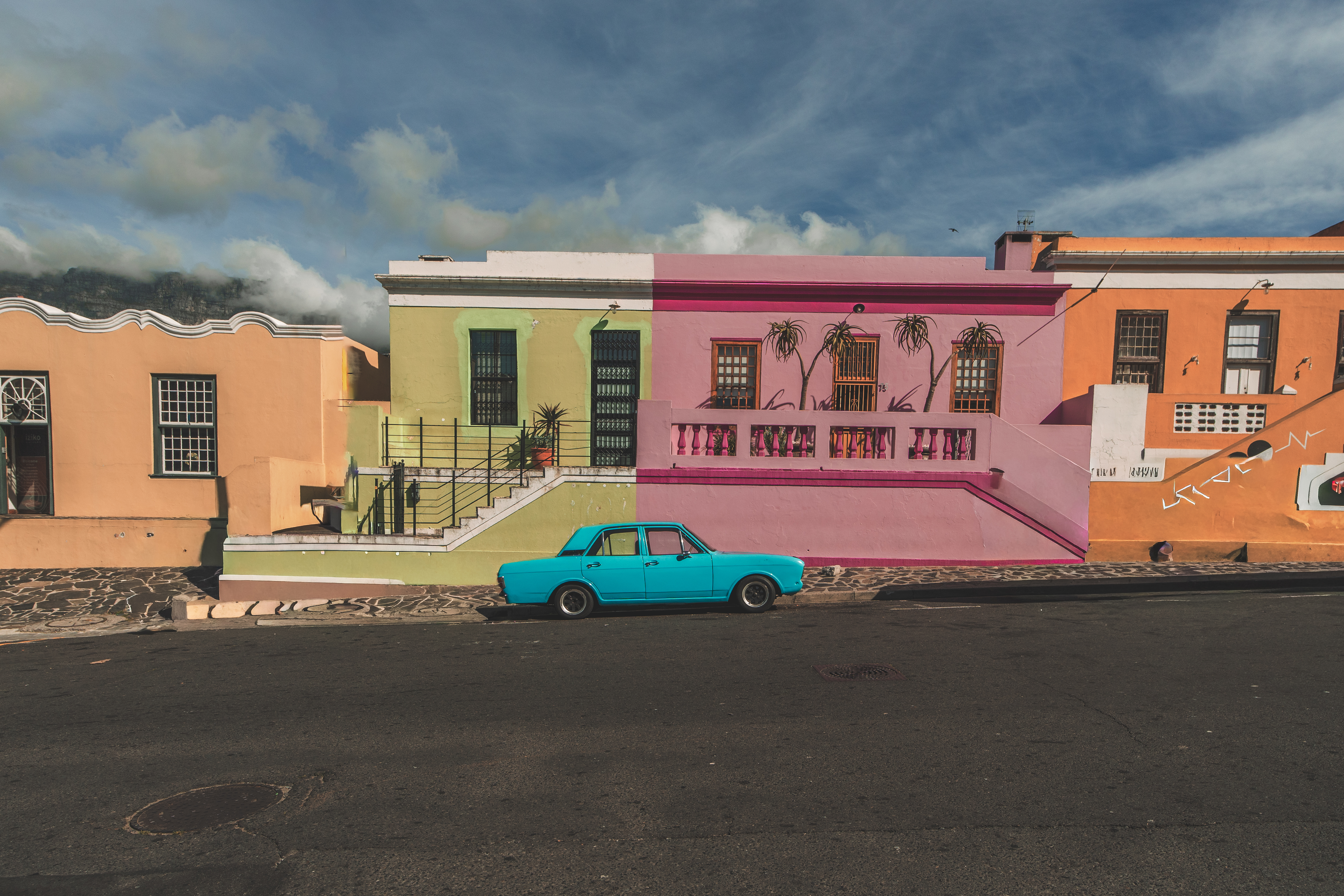 Cape Town South Africa Pt. Bo Kaap neighborhood