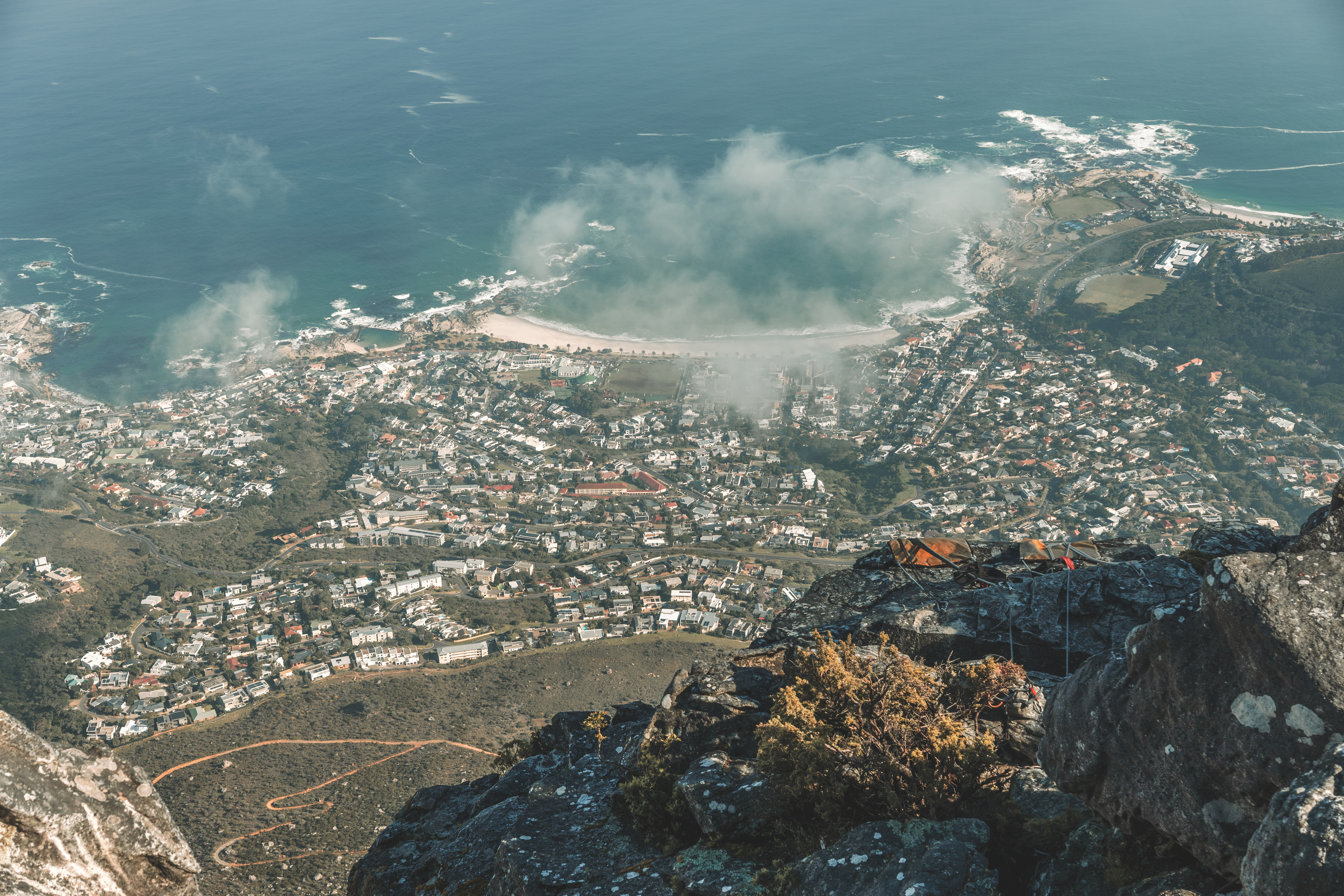 Cape Town South Africa top of Table Mountain