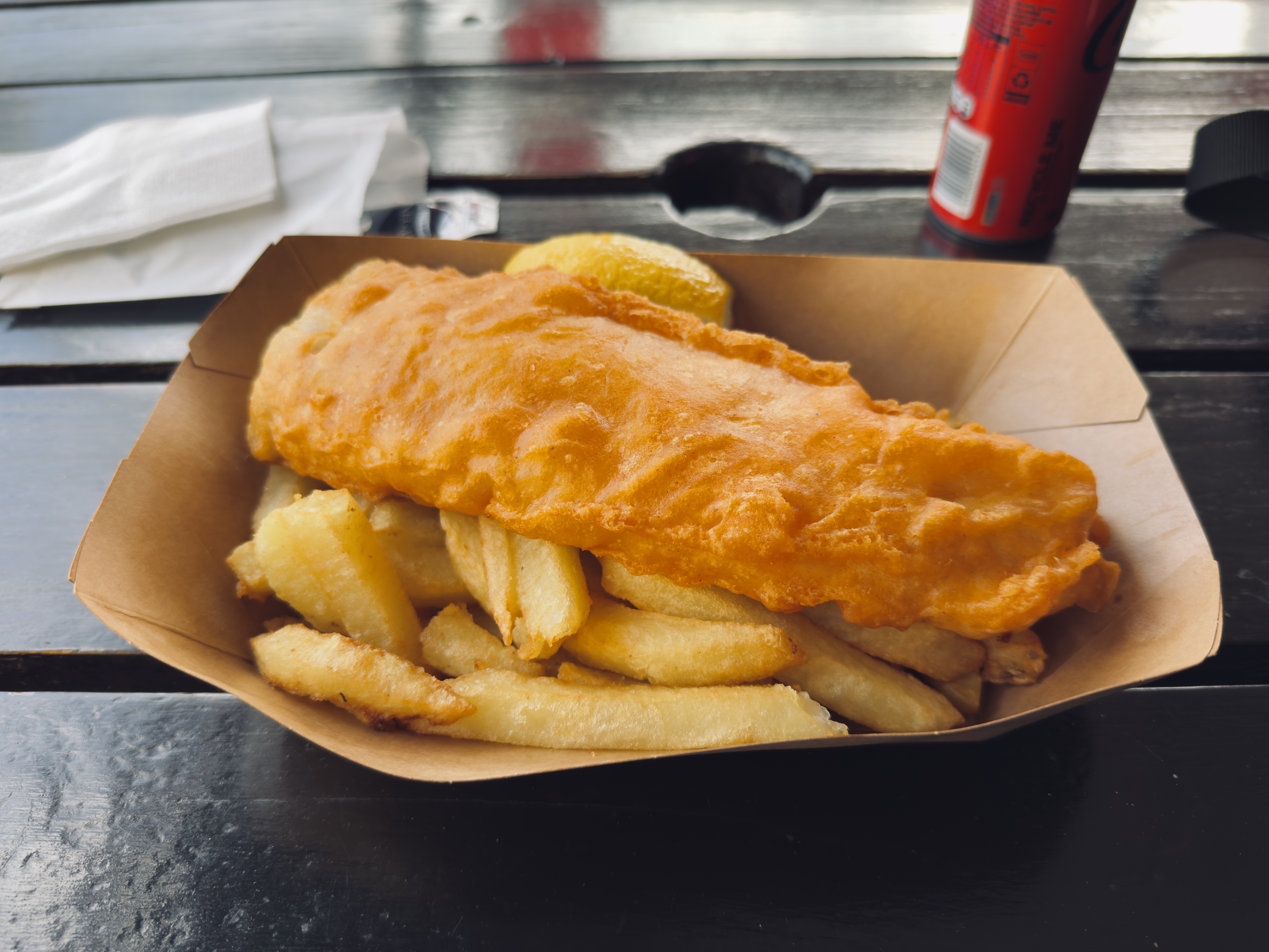 Cape Town hake and chips
