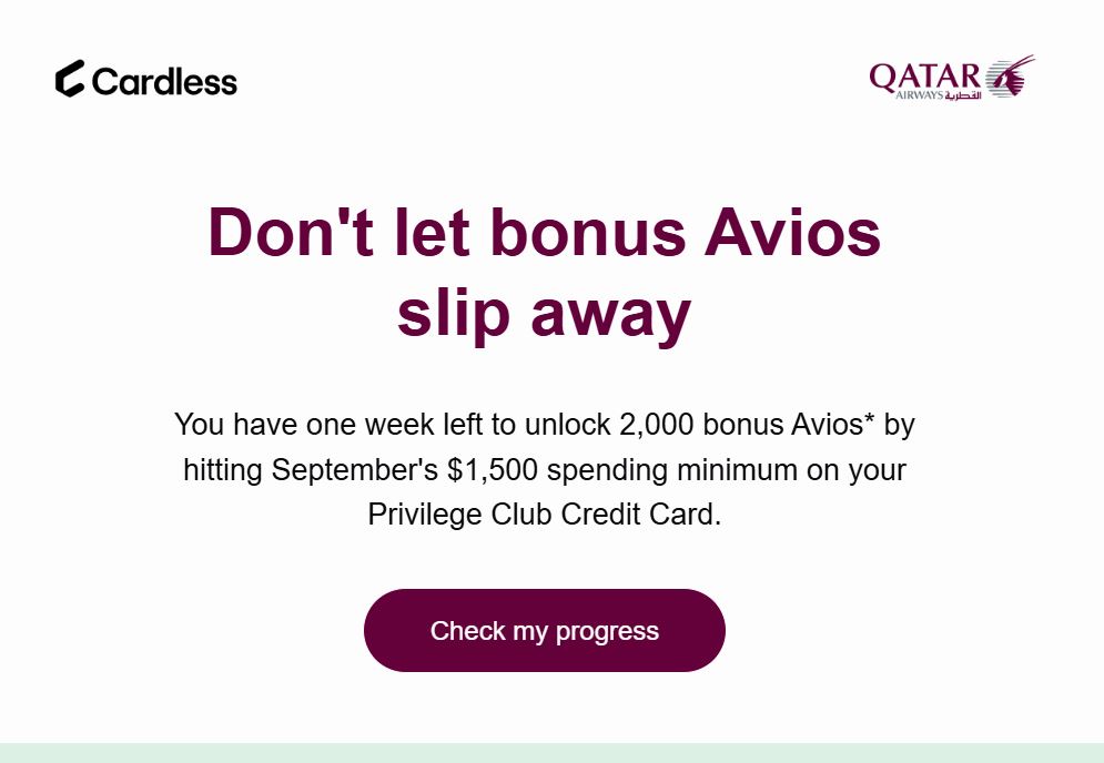 Cardless Offer Cardless Offer