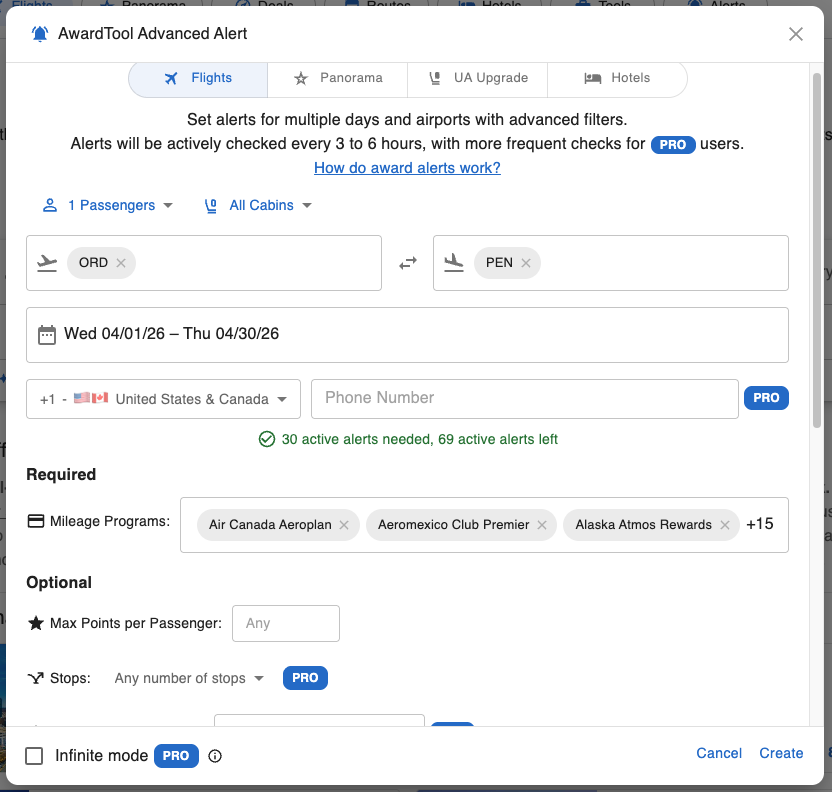 Creating An Award Alert in AwardTool