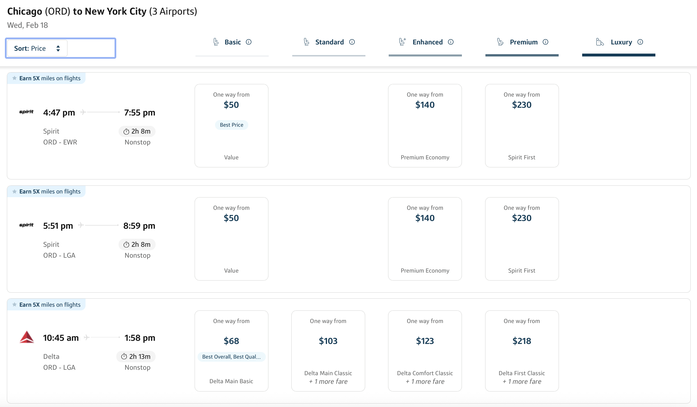 Flights on Capital One Travel