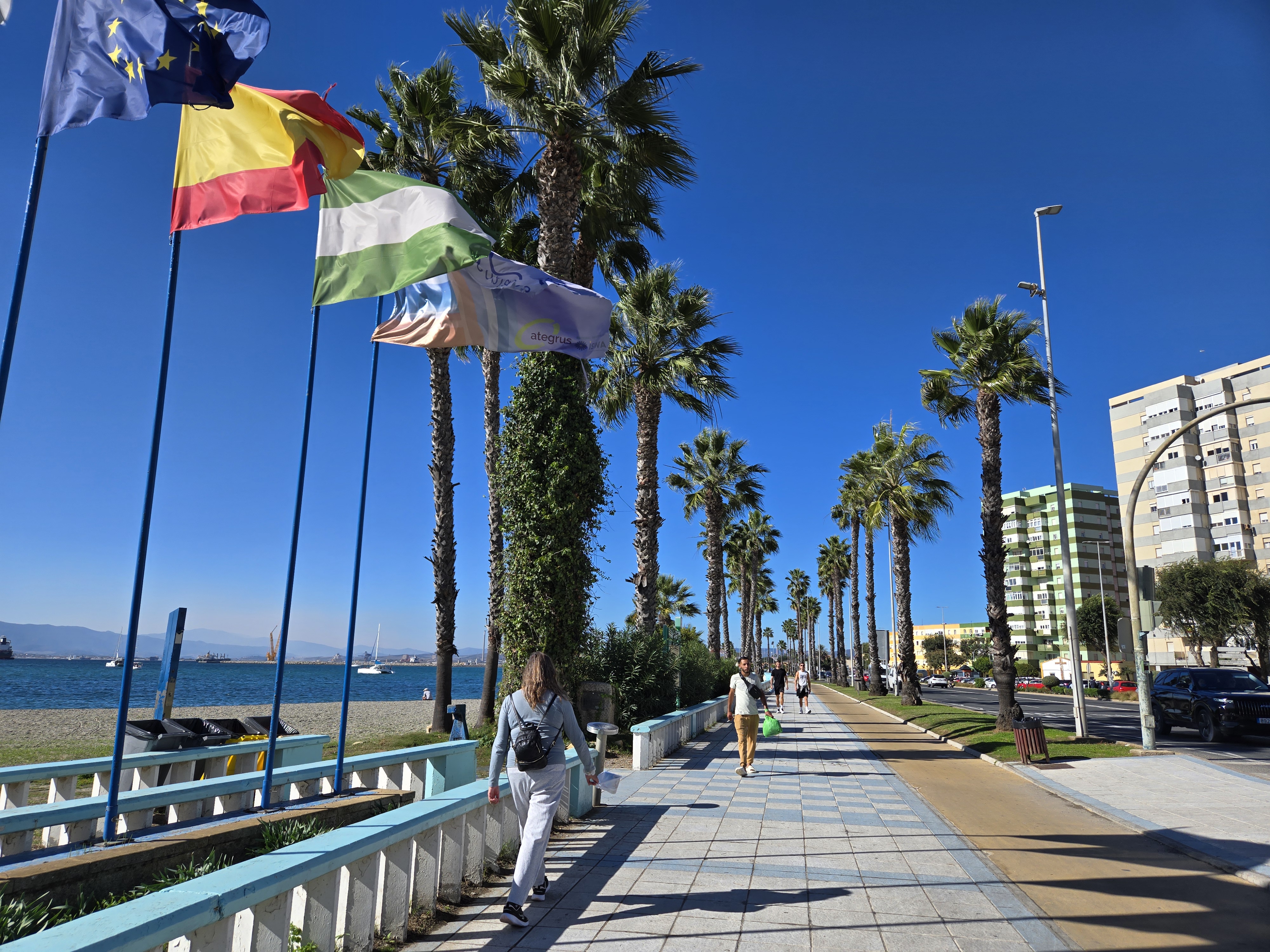 Gibraltar La Linea Promenade