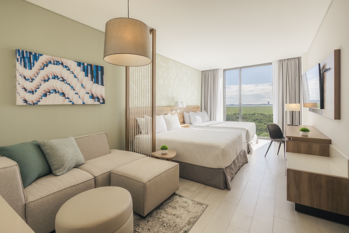 Hyatt Place Cancun Airport Two Queen Beds View Hyatt Place Cancun Airport Two Queen Beds View
