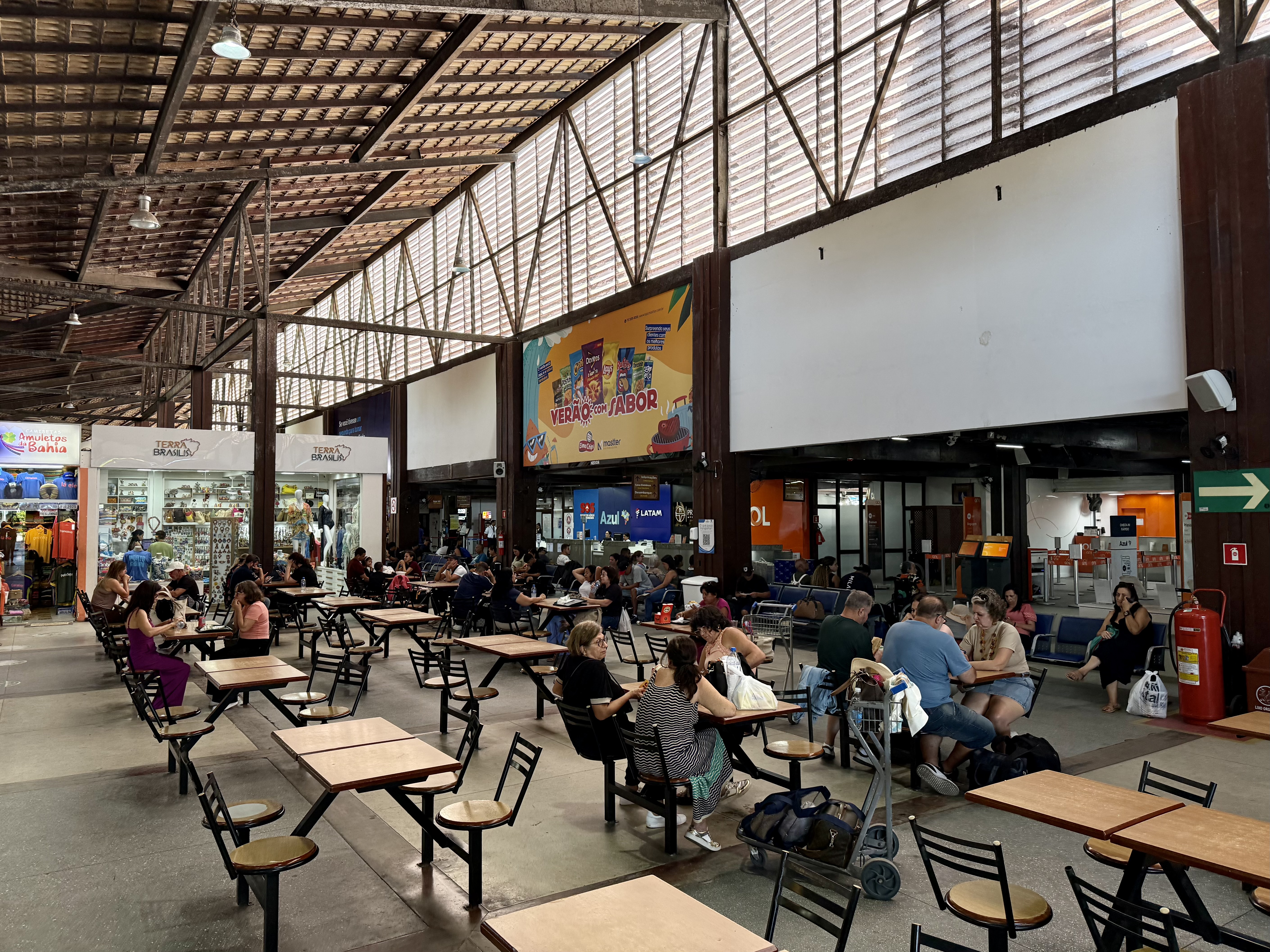 Inside Porto Seguro Airport