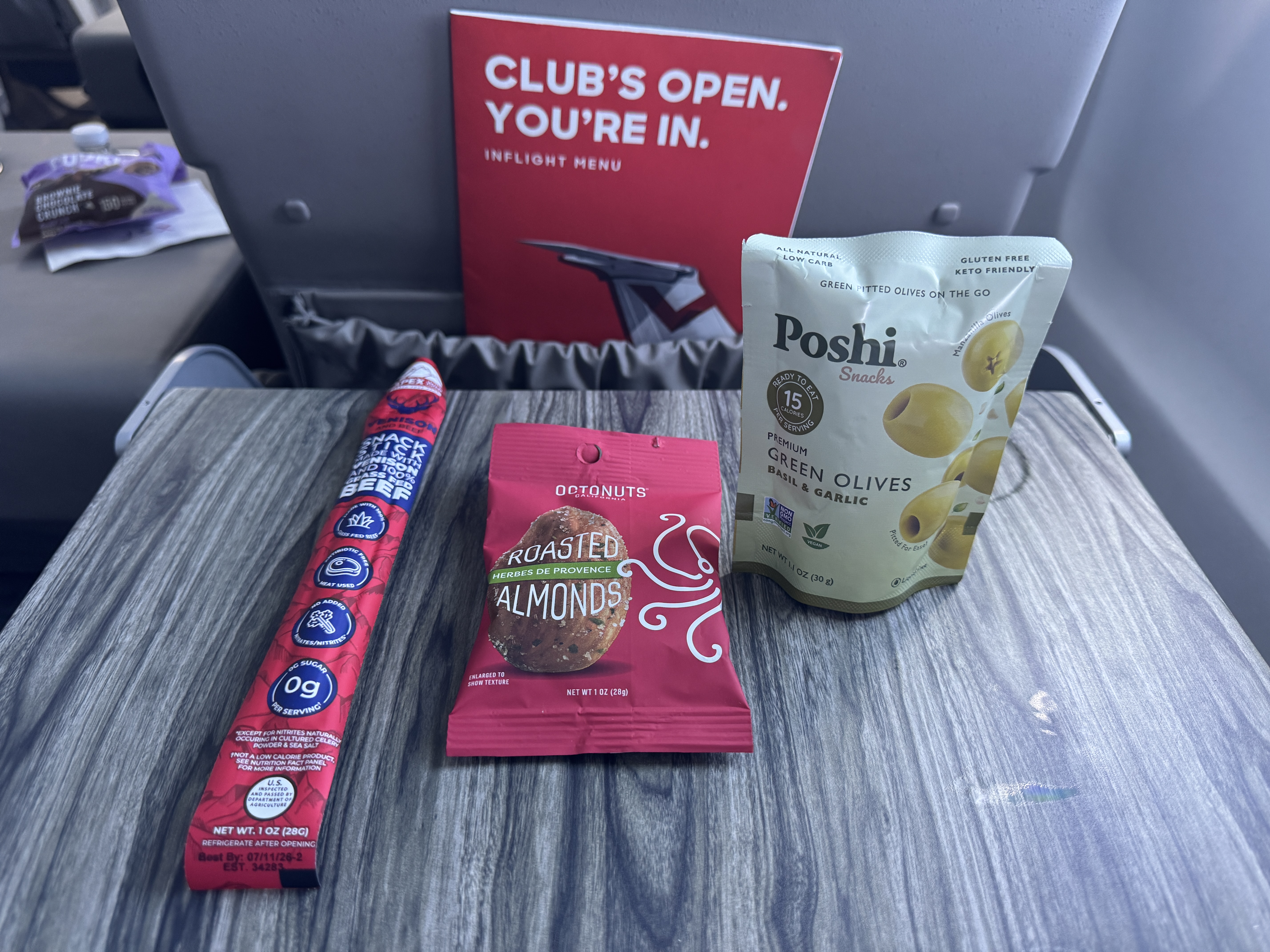 JSX Snacks Inflight