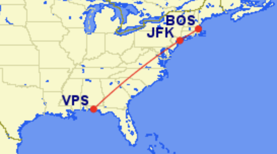 JetBlue new routes to Destin