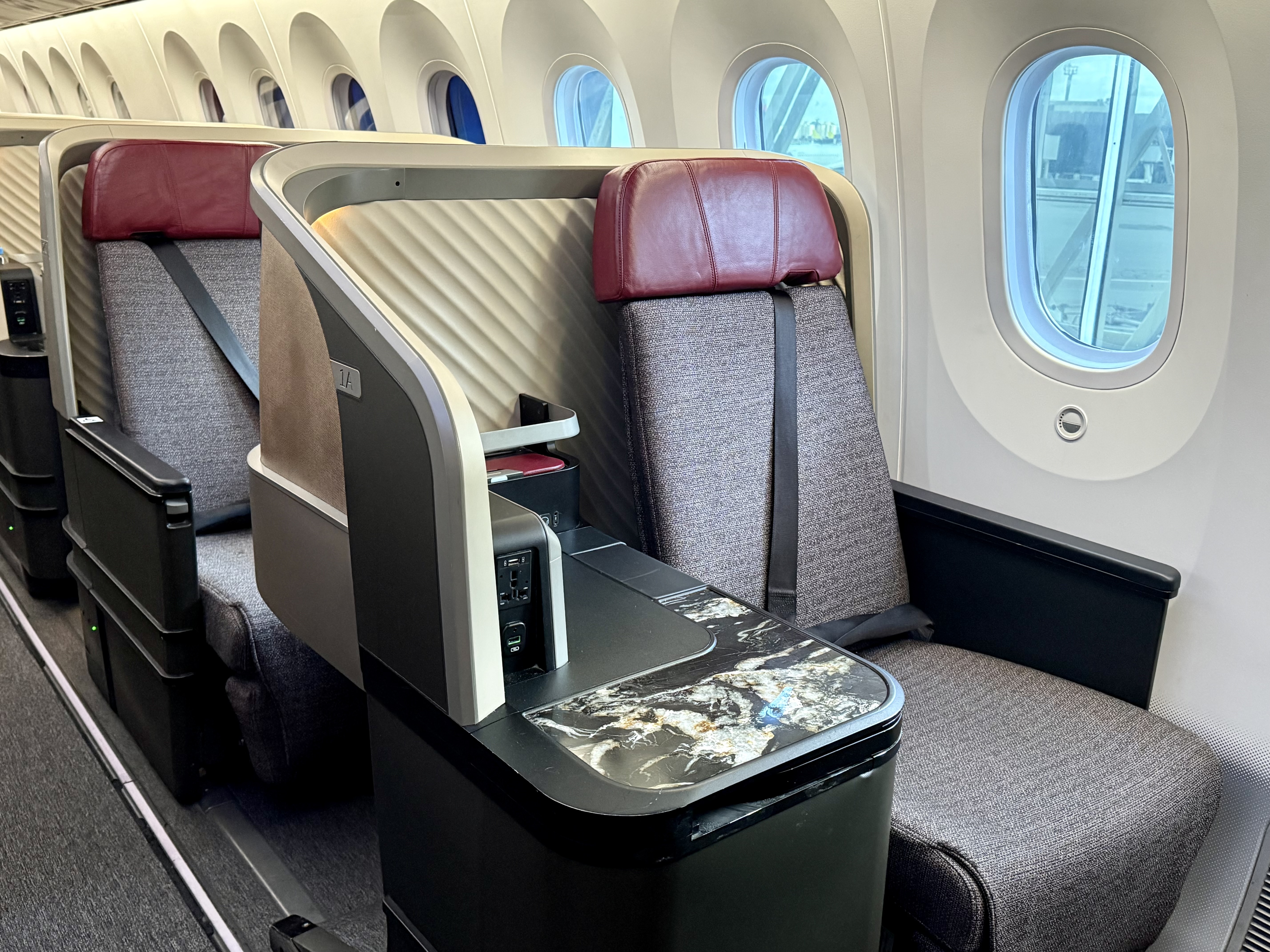 LATAM business class seat