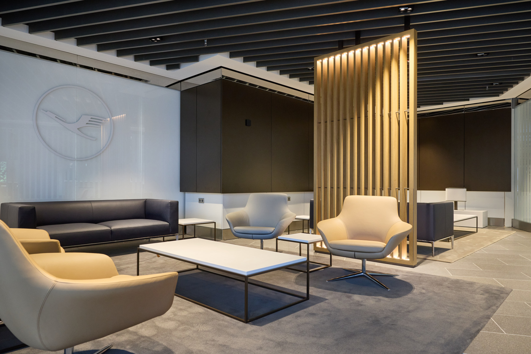 New Lufthansa premium check in at Frankfurt FRA