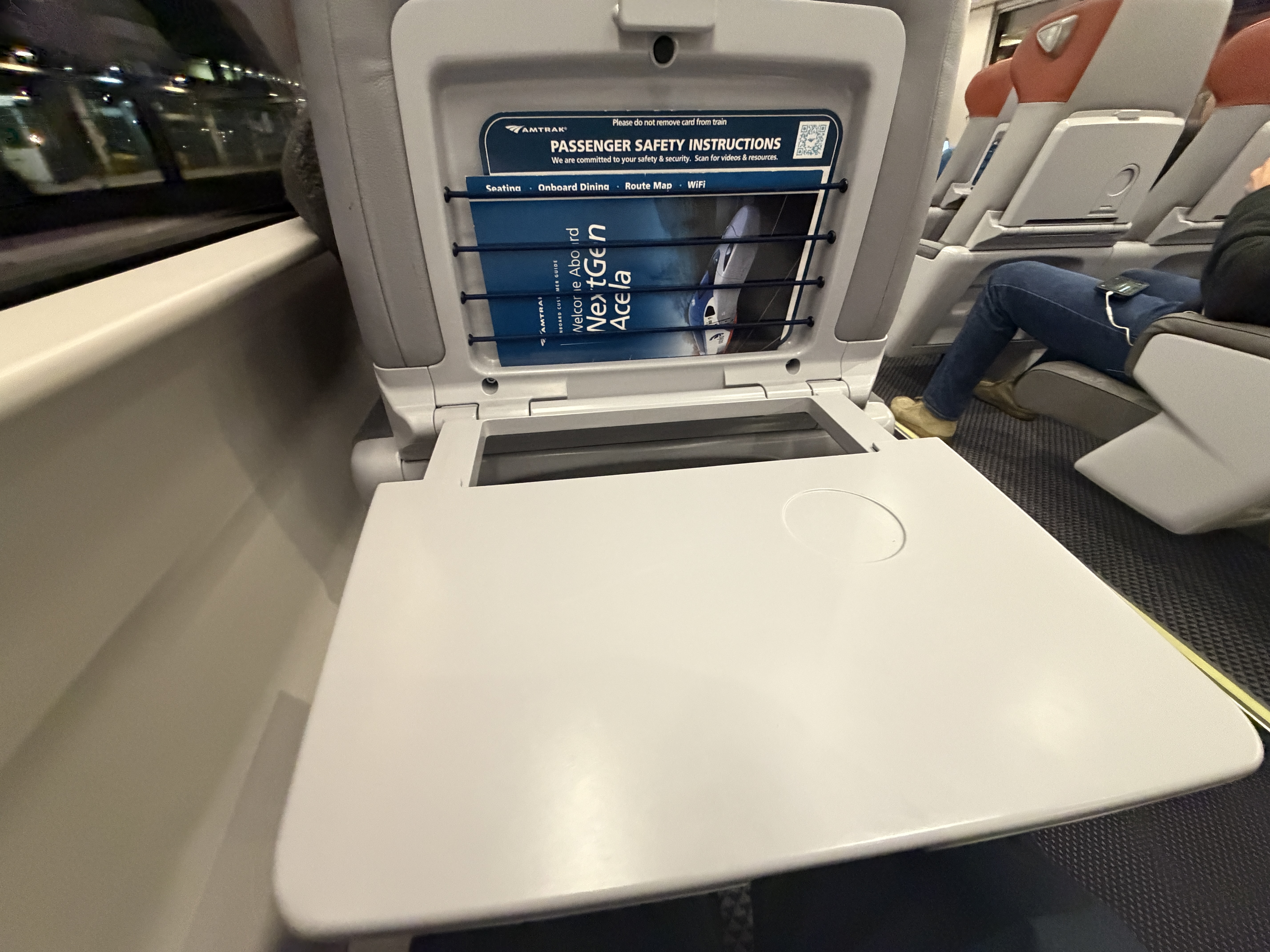 NextGen Acela First Class Tray Table