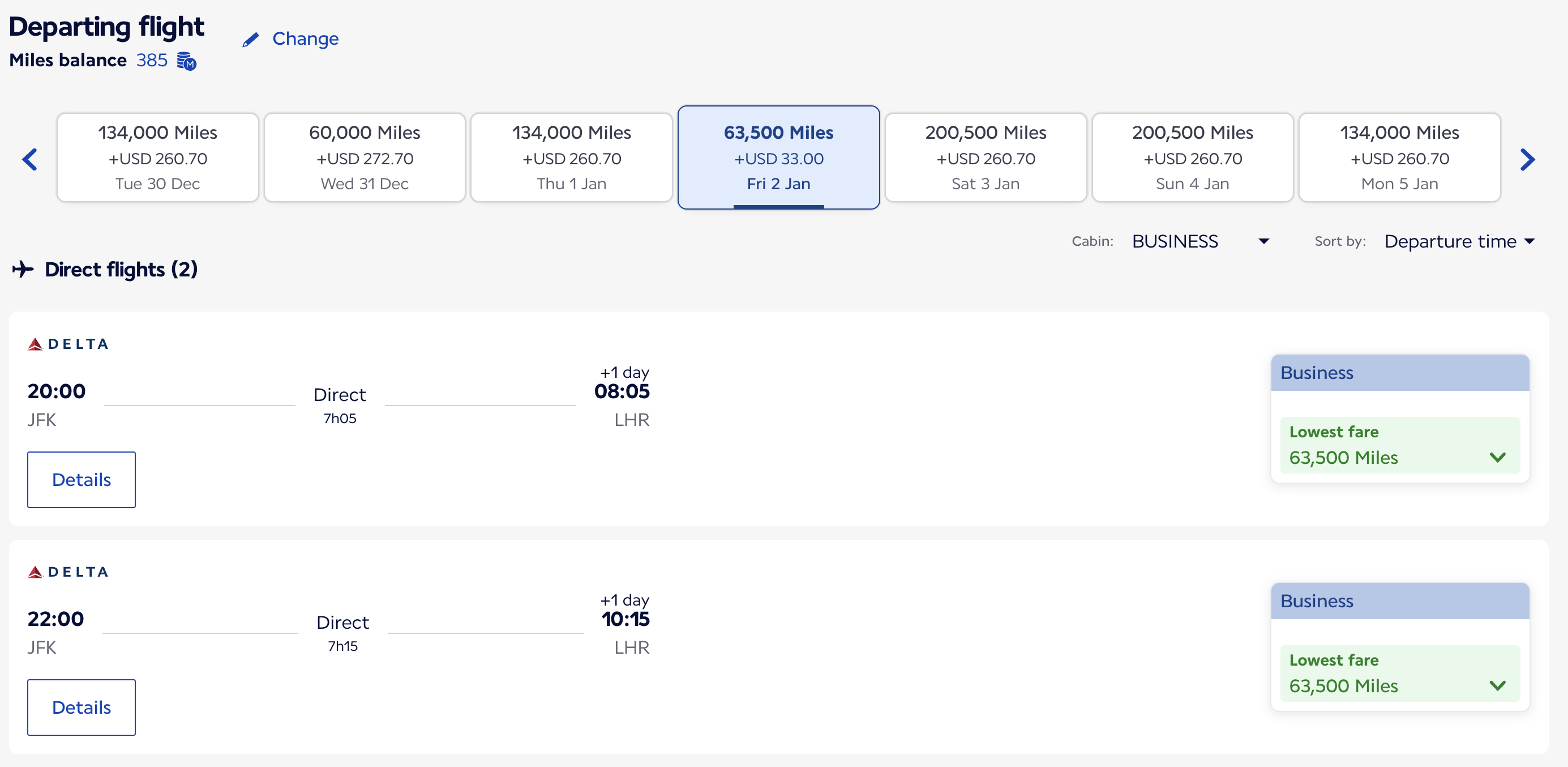 Screenshot 2025 11 11 at 2.47.54 PM Flying Blue JFK LHR