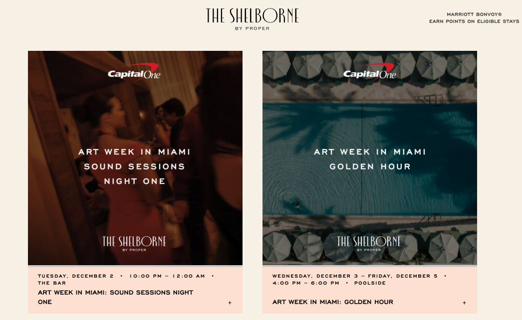 Capital One Miami Art Week