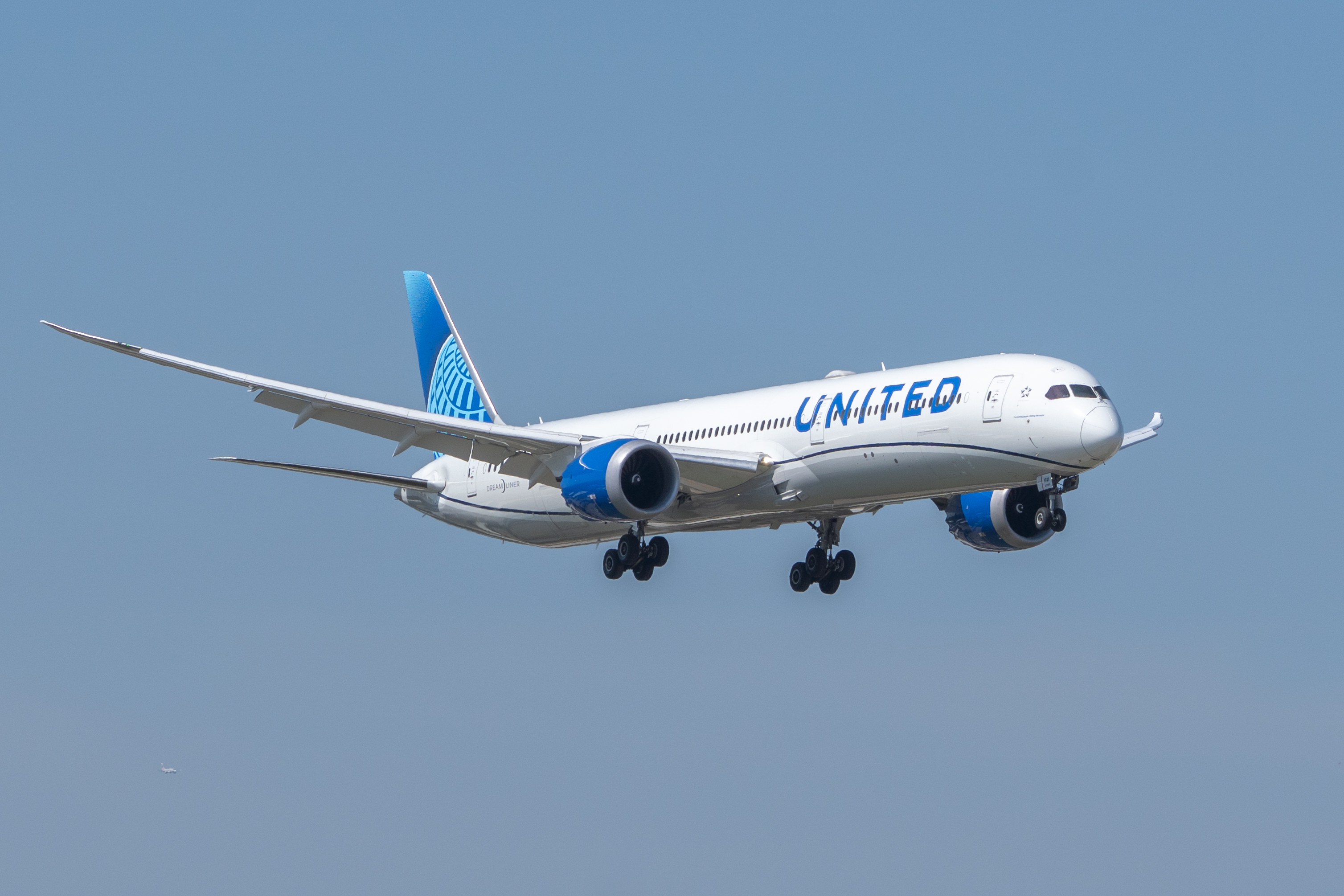 United Airlines Dreamliner ORD United Airlines Dreamliner ORD
