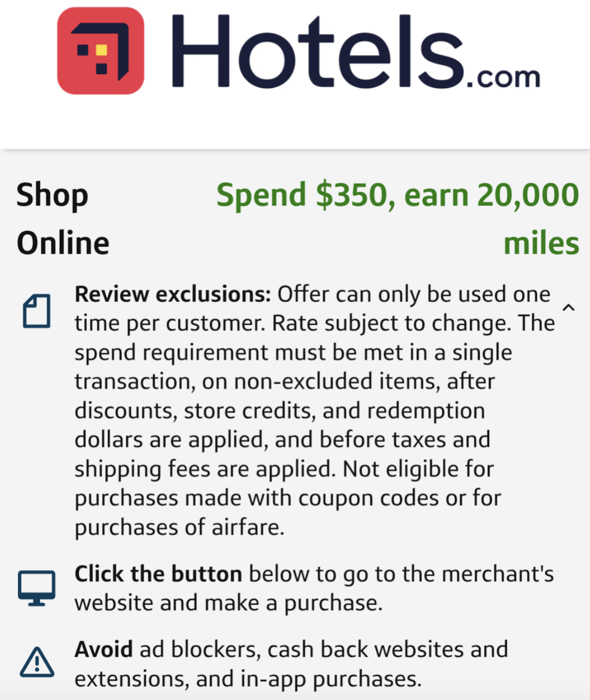 hotels com capital one offer