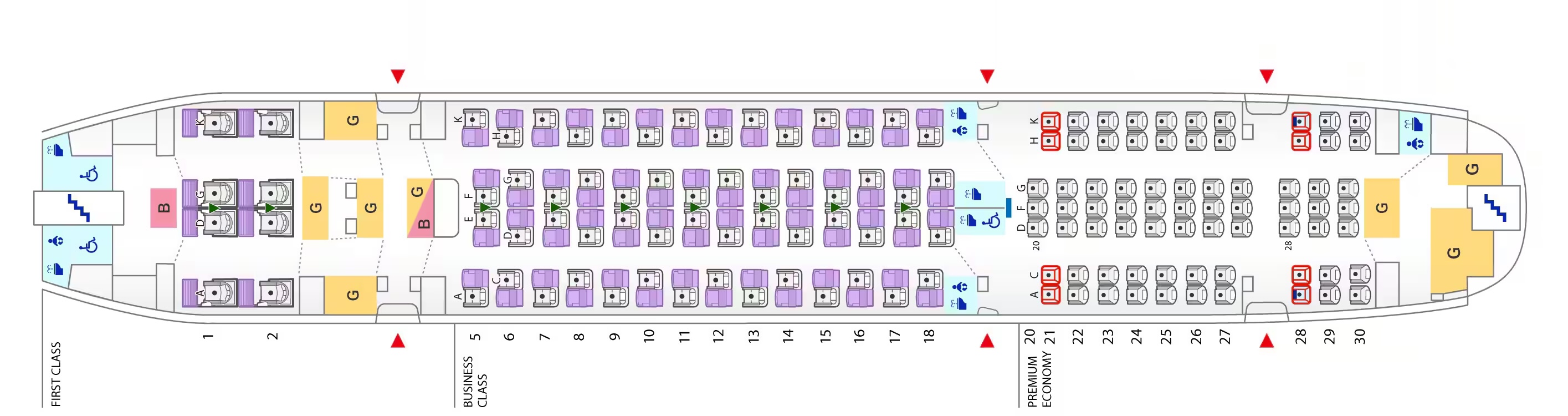 ANA A380 upper deck first business ANA A380 upper deck first business