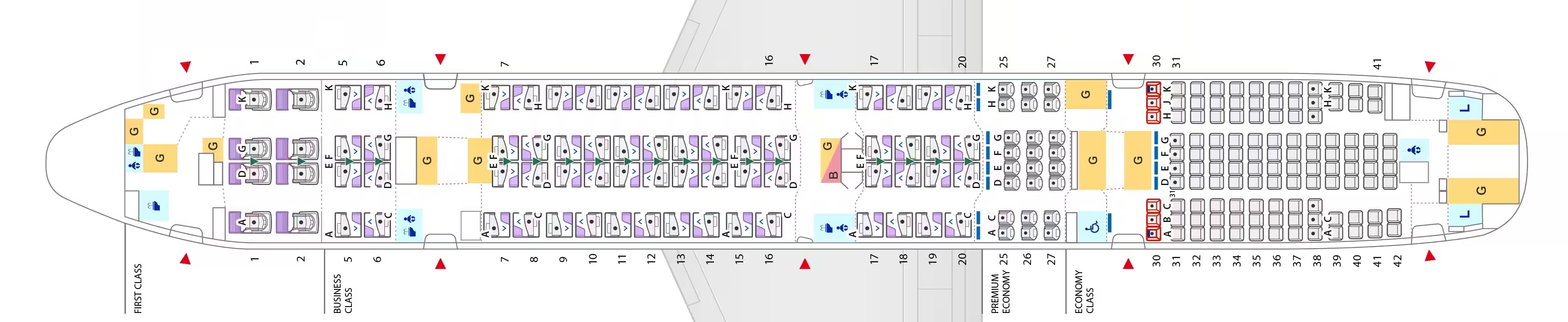 ANA B777 300ER seat map new ANA B777 300ER seat map new