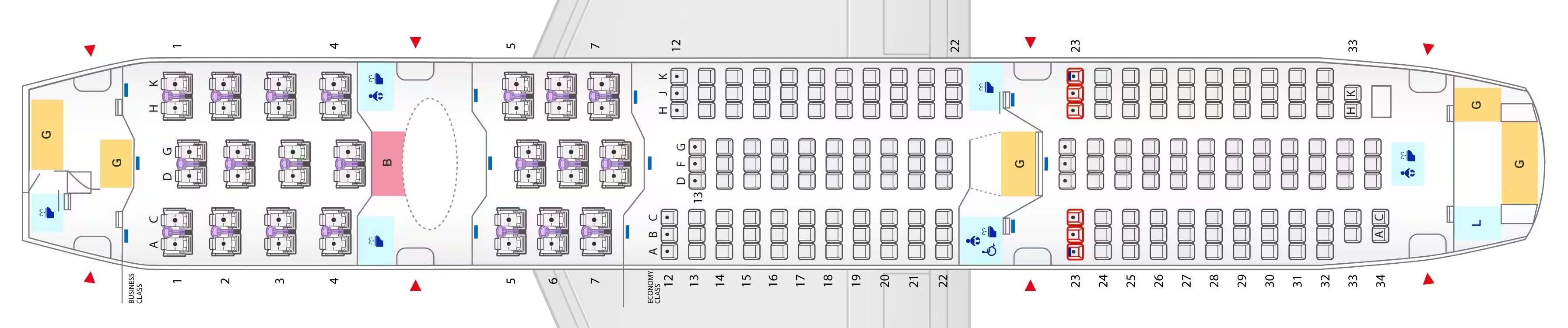 ANA B787 8 seat map 2 2 2 biz ANA B787 8 seat map 2 2 2 biz