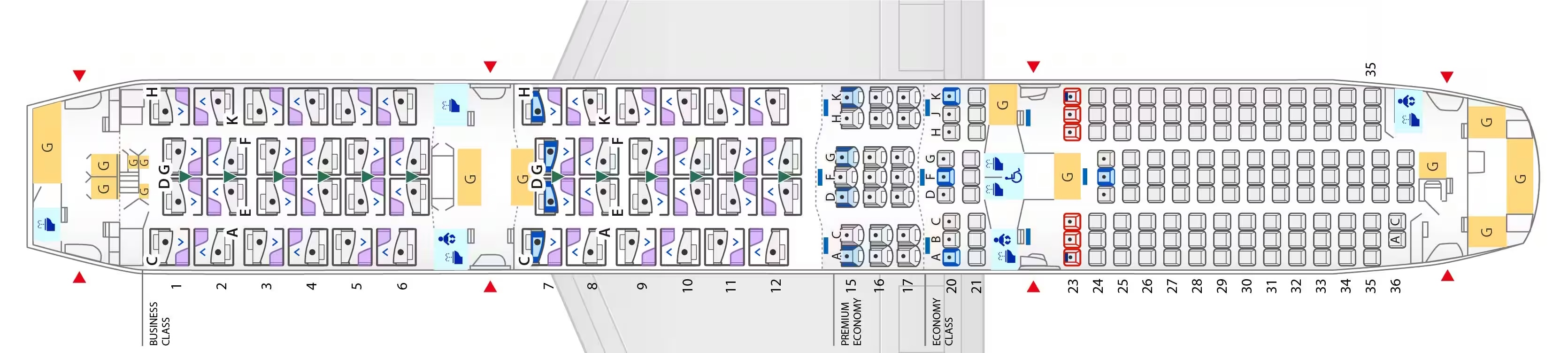ANA B787 9 seat map The Room FX business ANA B787 9 seat map The Room FX business