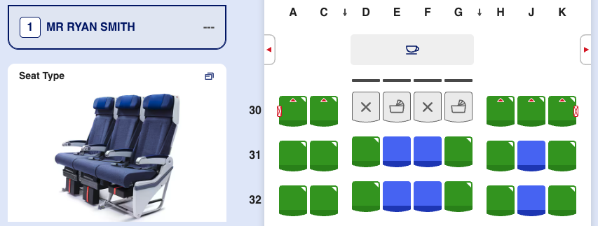 ANA choose seat B777 300ER 2 4 3 layout ANA choose seat B777 300ER 2 4 3 layout