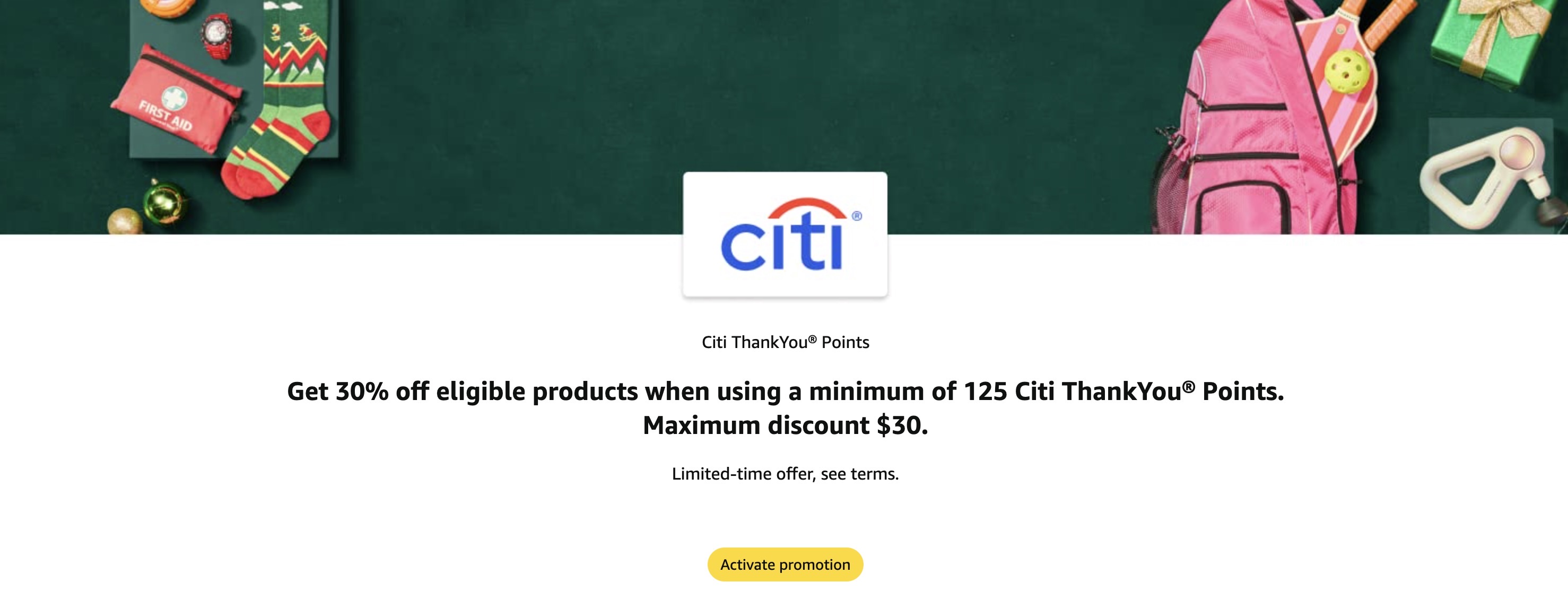 Amazon Citi ThankYou points