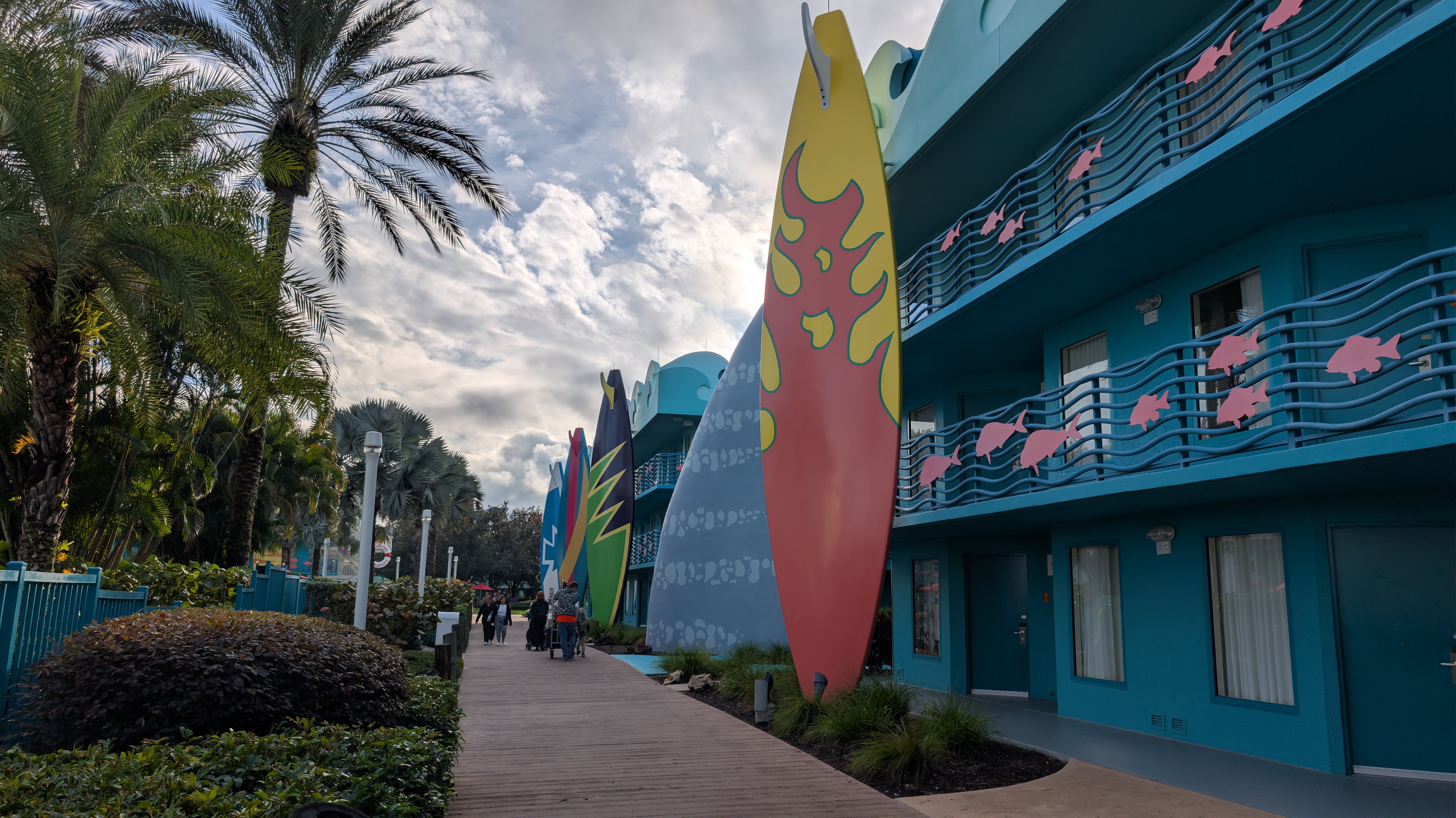Disney's All Star Sports Resort Surf's Up building