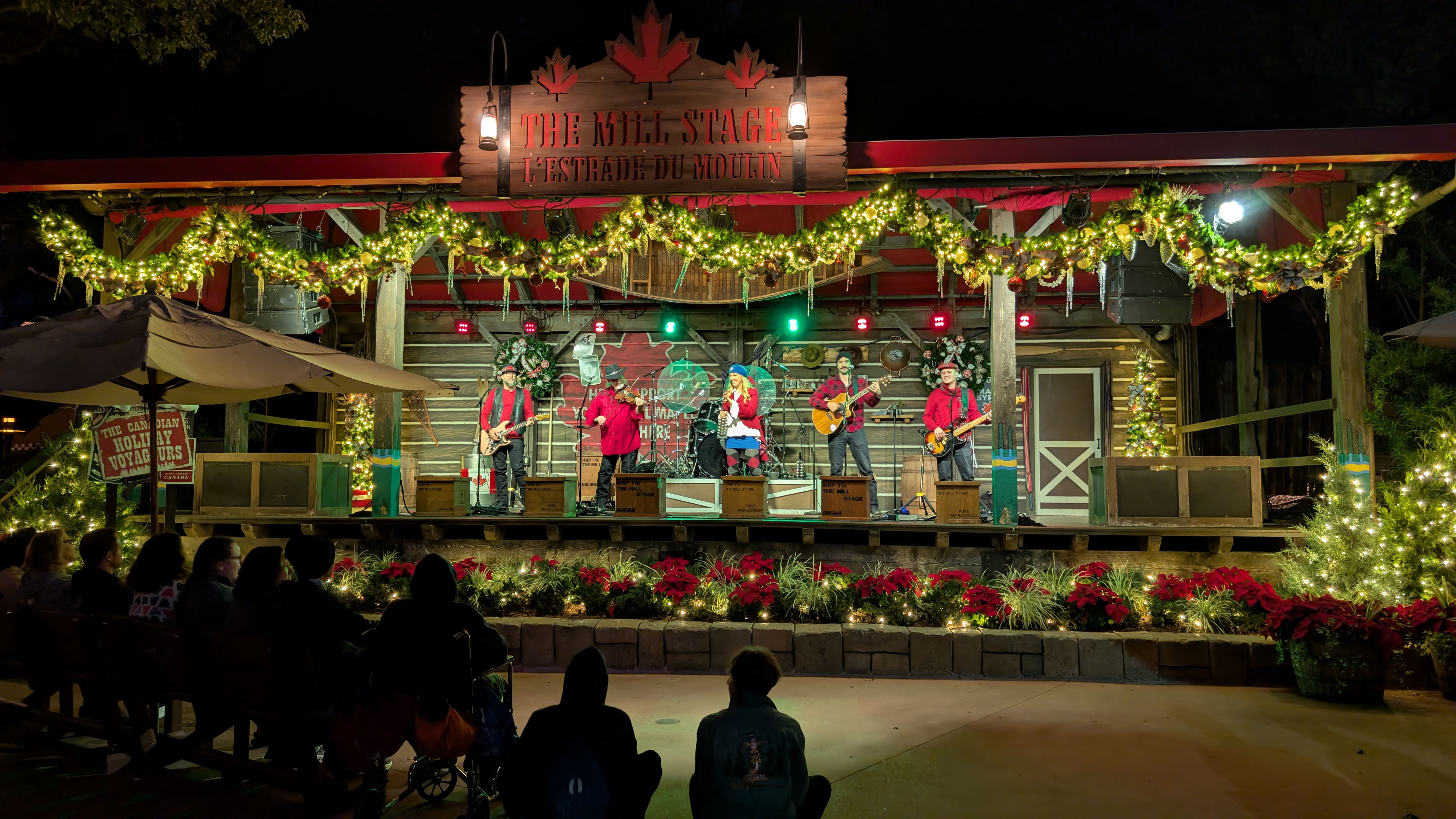 EPCOT International Festival of the Holidays Canadian Holiday Voyageurs