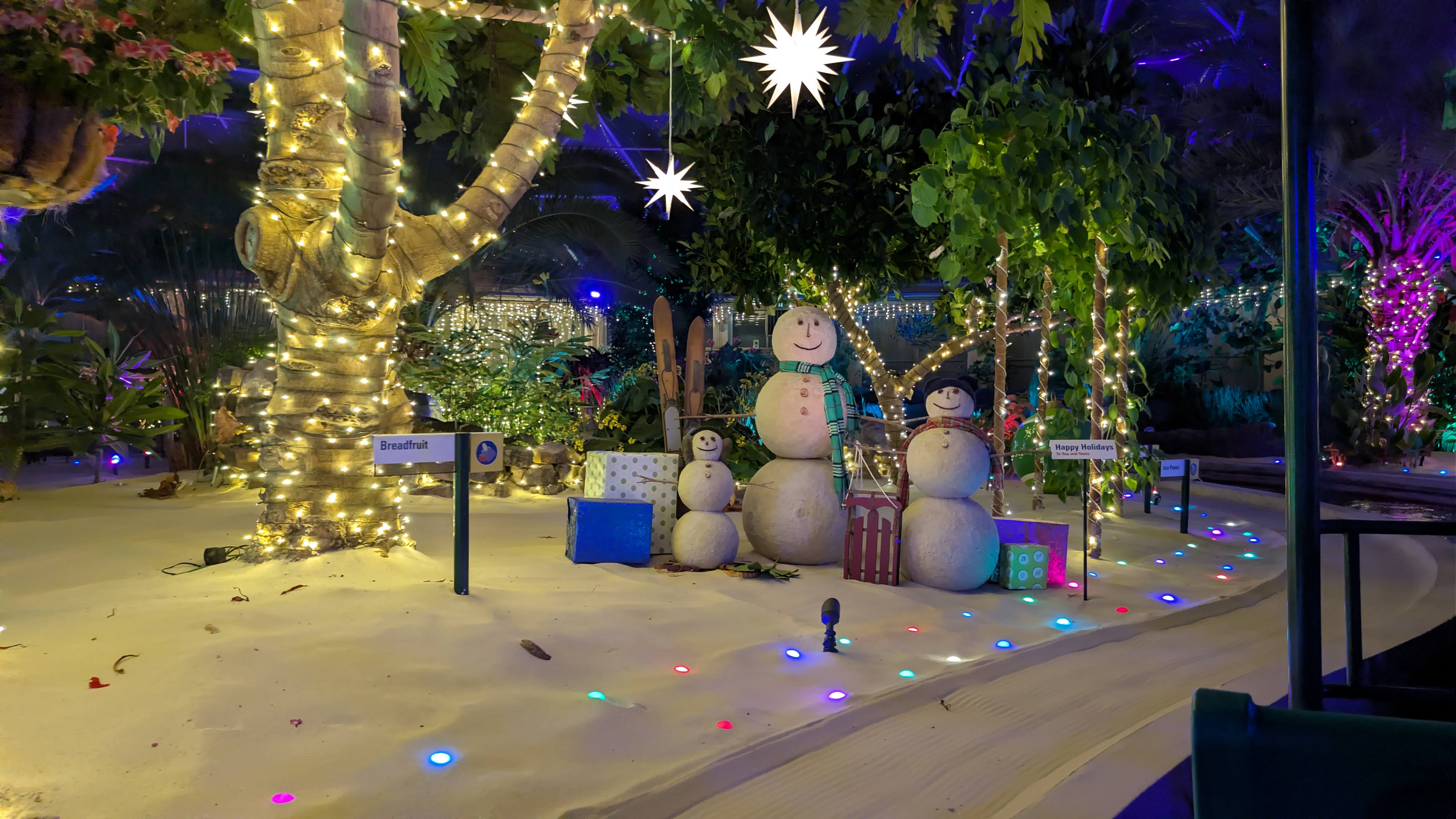 EPCOT International Festival of the Holidays Living With the Land Glimmering Greenhouses