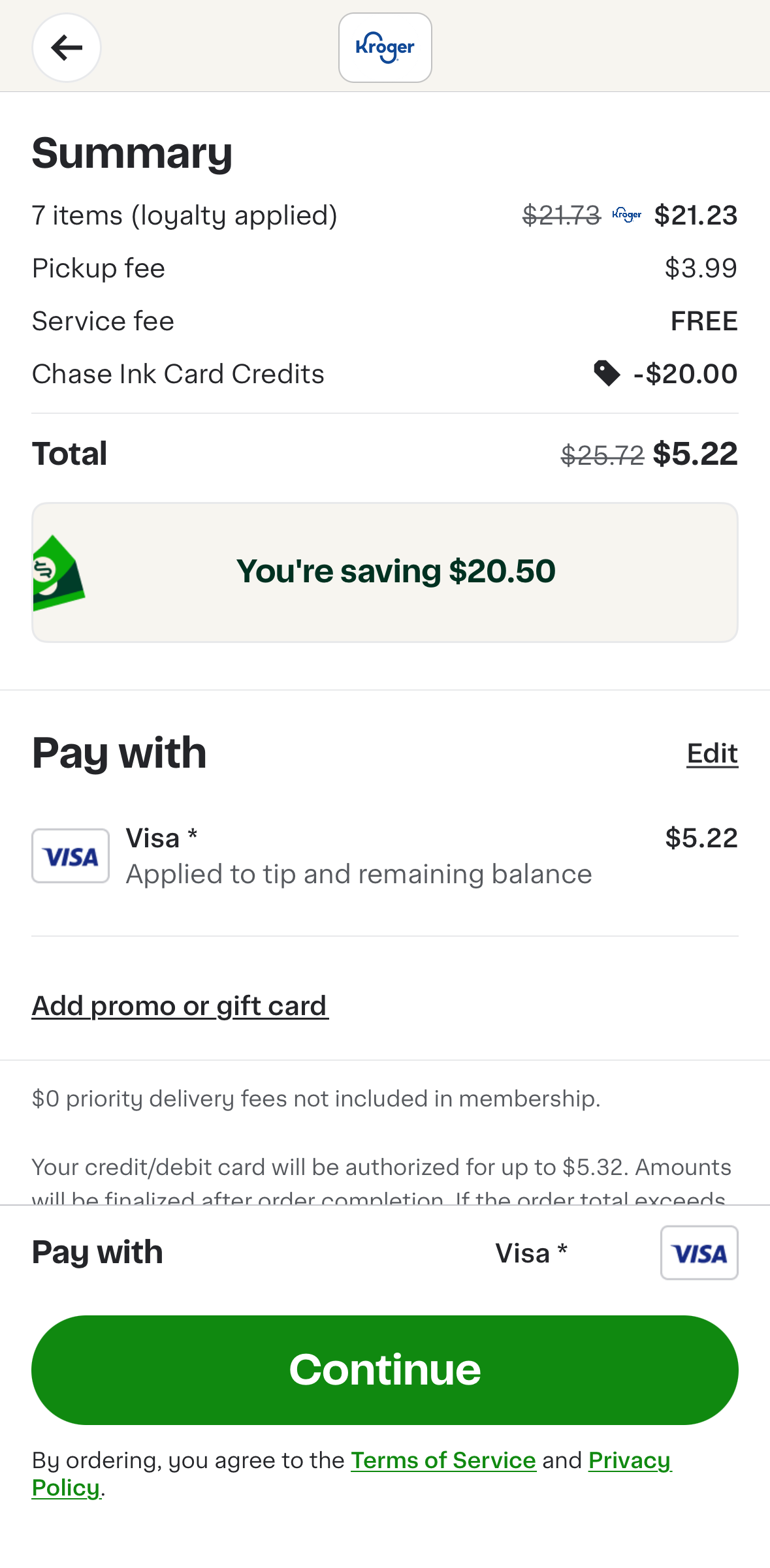 Instacart DoorDash snacks checkout Instacart DoorDash snacks checkout