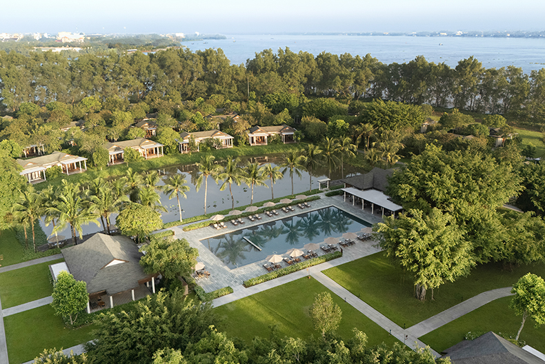 The pool at the Legacy Mekong, Can Tho. Image Credit: Marriott The pool at the Legacy Mekong, Can Tho. Image Credit: Marriott