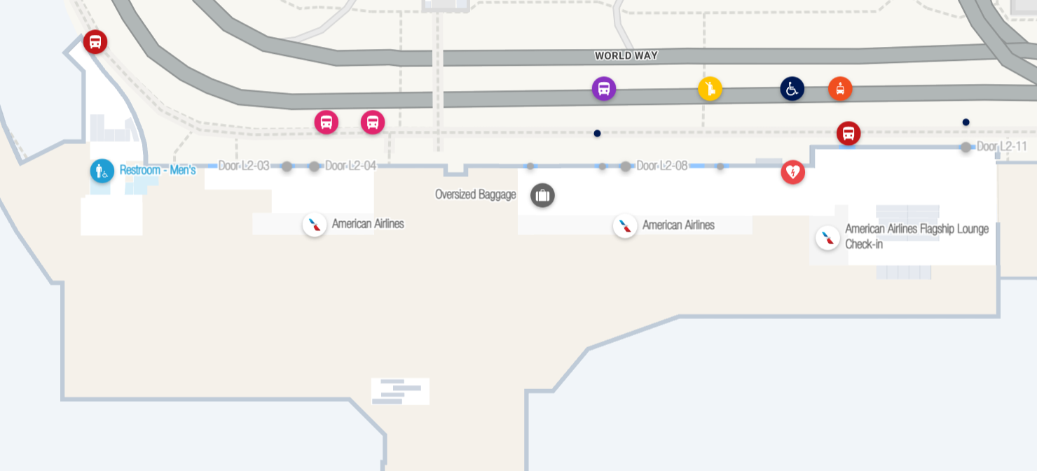 Los Angeles International Airport Terminal 4 Checkin