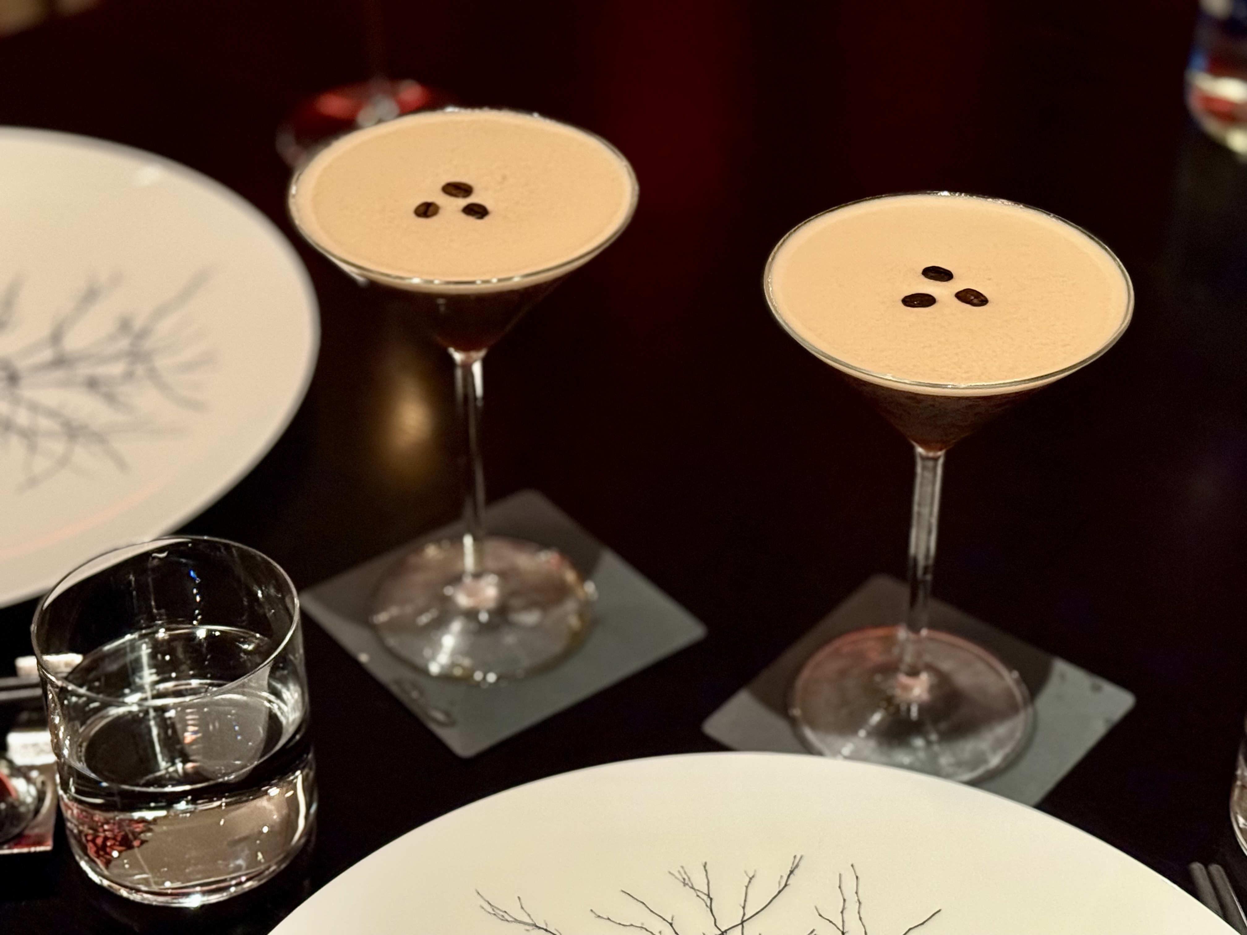 Park Hyatt London River Thames Yu Ge espresso martinis Park Hyatt London River Thames Yu Ge espresso martinis