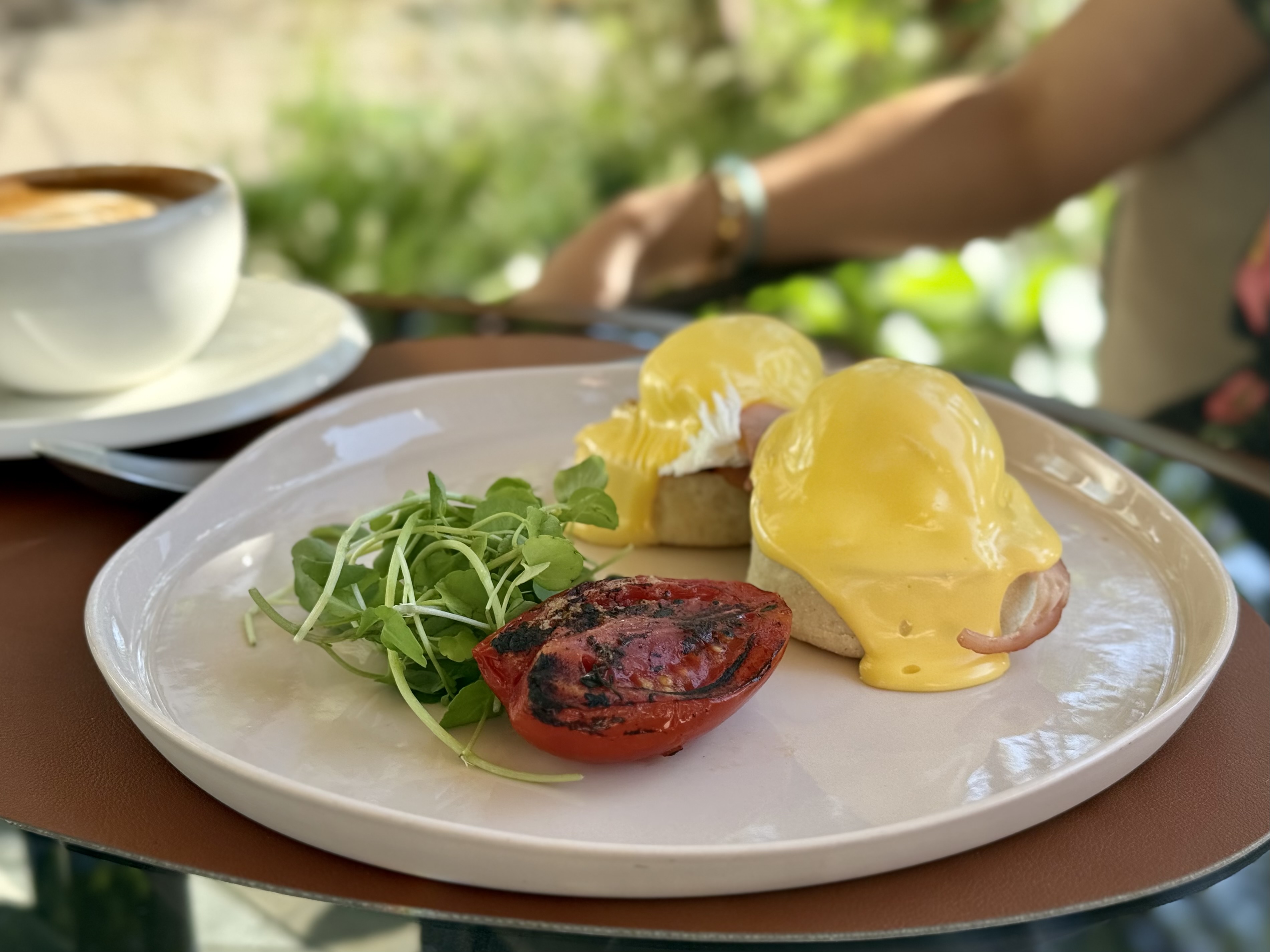 Park Hyatt London River Thames breakfast eggs Park Hyatt London River Thames breakfast eggs