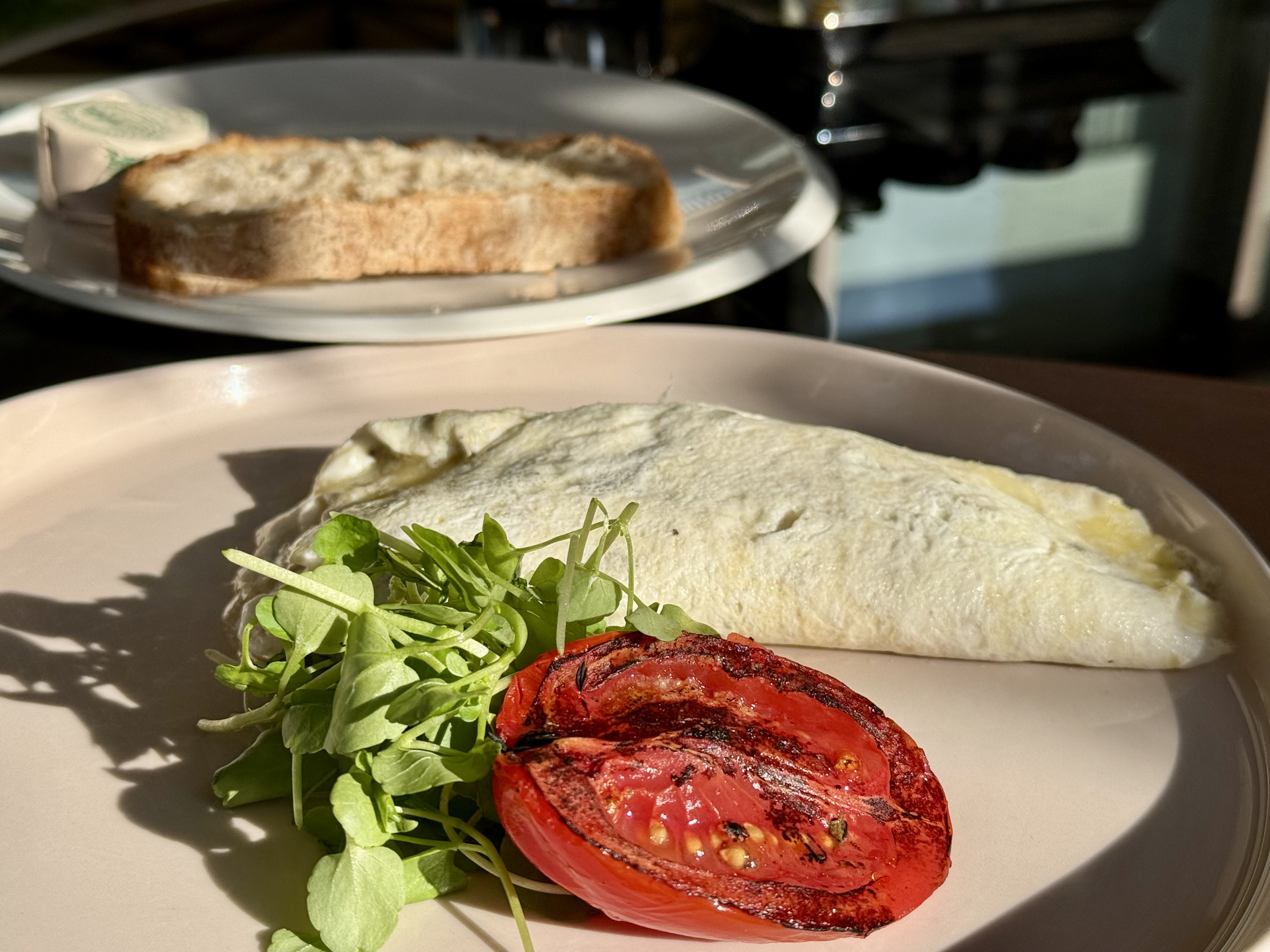 Park Hyatt London River Thames breakfast omelette Park Hyatt London River Thames breakfast omelette