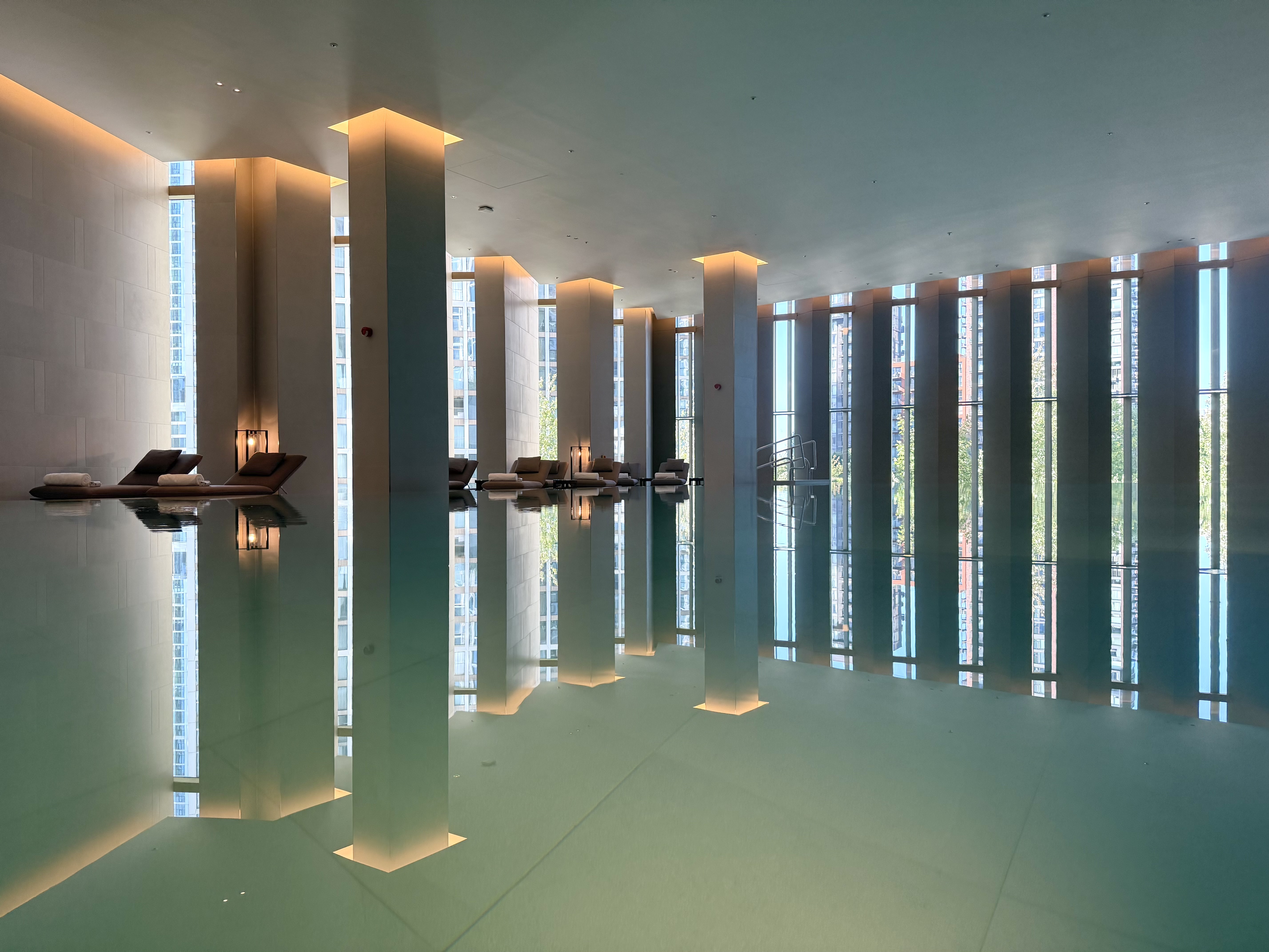 Park Hyatt London River Thames pool Park Hyatt London River Thames pool