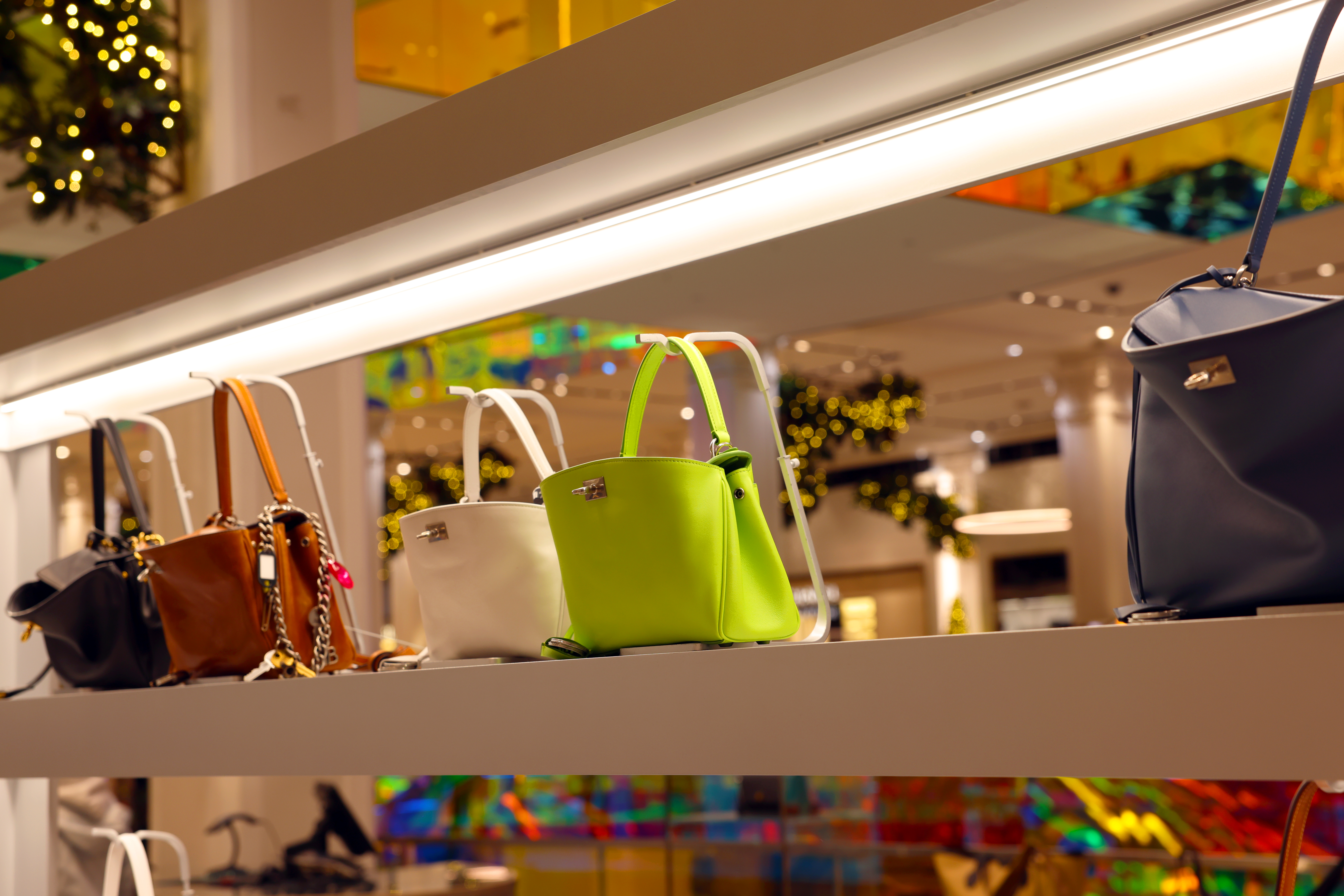 Saks Fifth Avenue NYC shopping purses handbags
