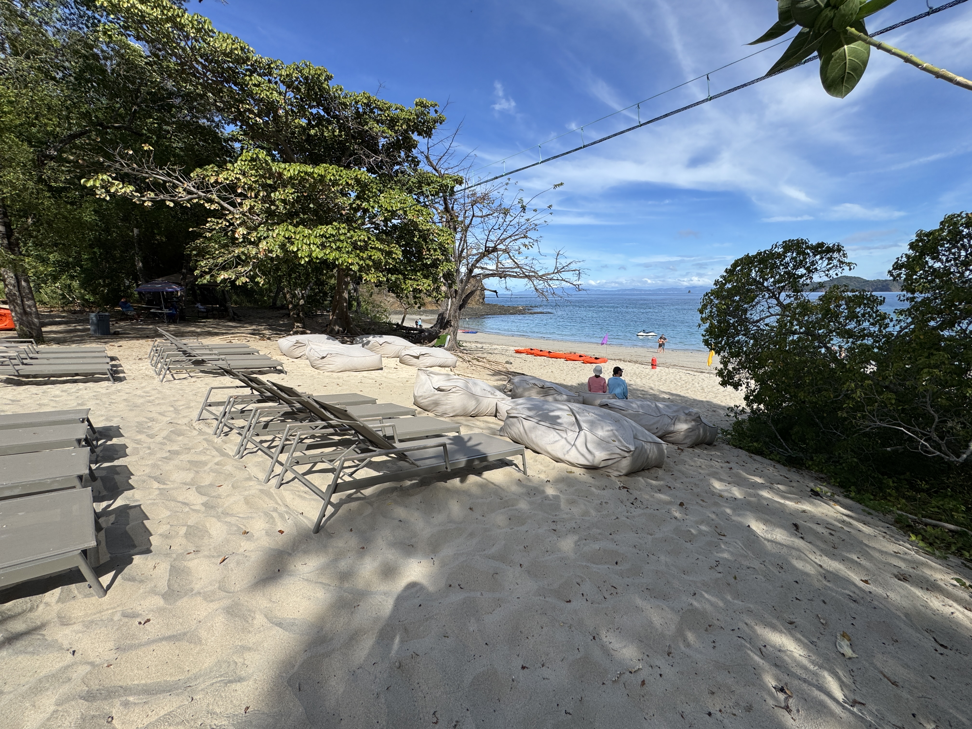 Waldorf Astoria Costa Rica beach seating Waldorf Astoria Costa Rica beach seating